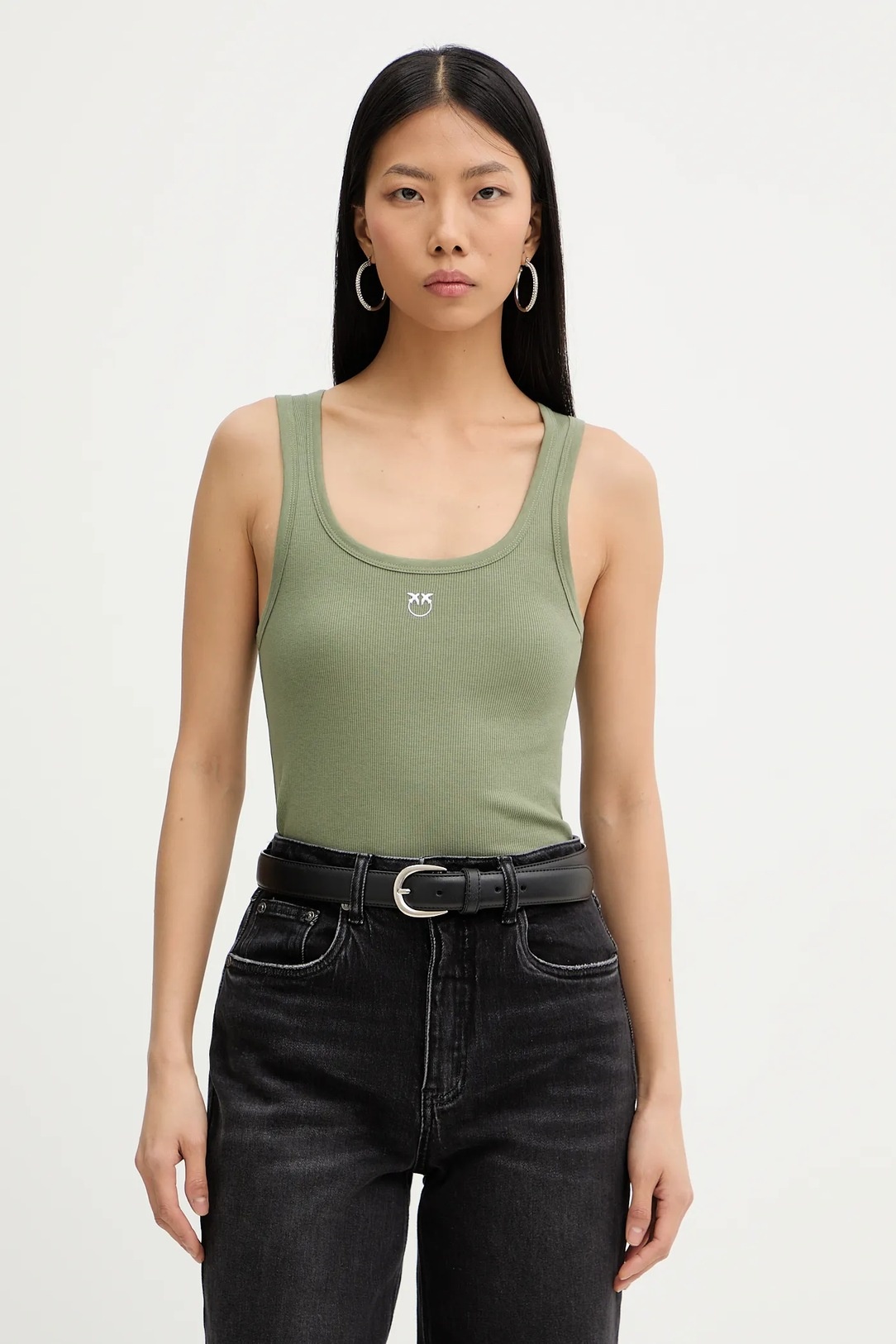 PINKO - Tank Top With Logo
