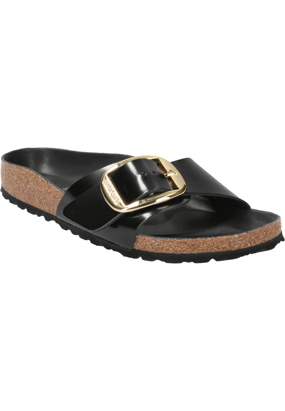 BIRKENSTOCK - Leather Madrid Lena High Shine Black