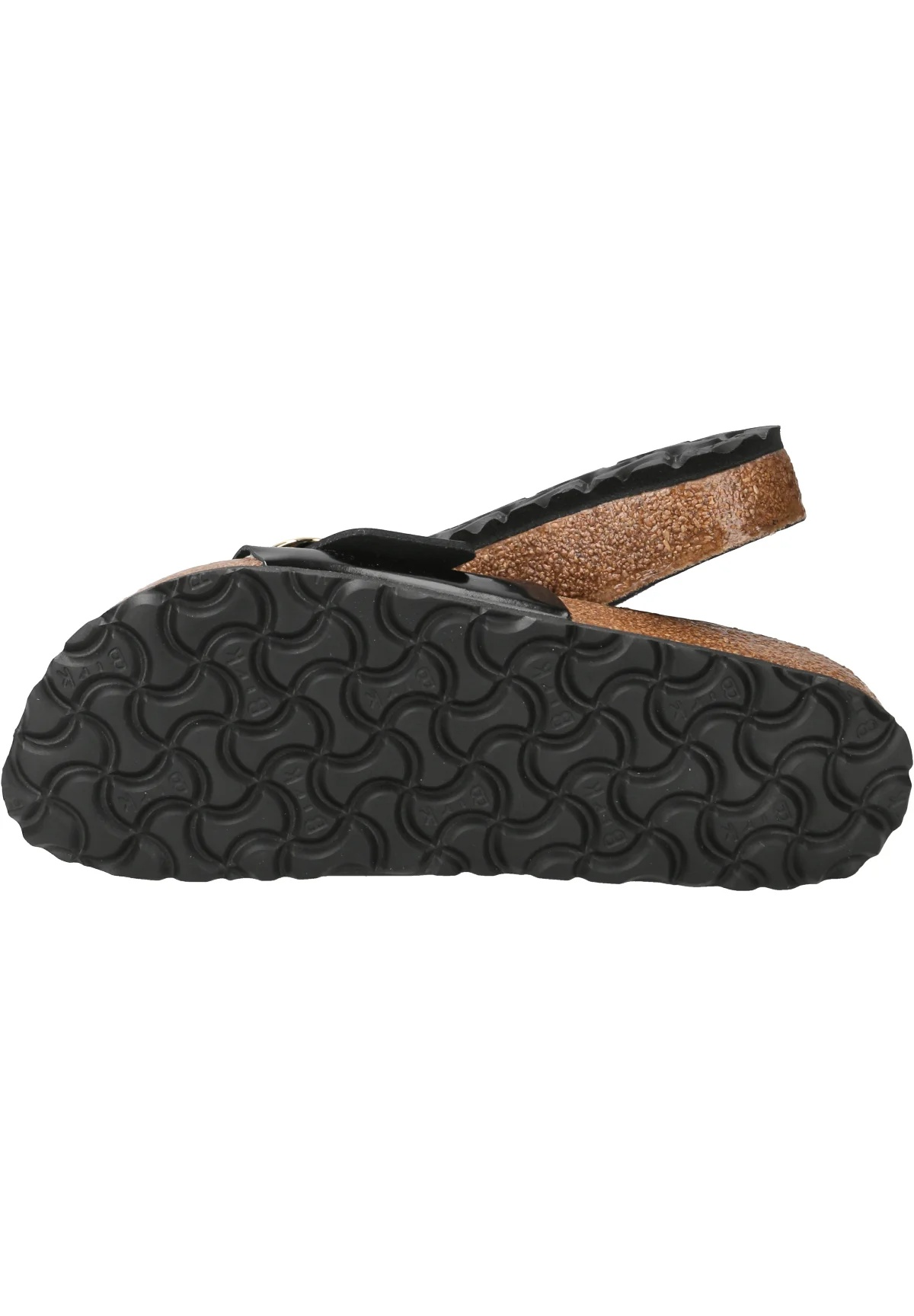BIRKENSTOCK - Leather Madrid Lena High Shine Black