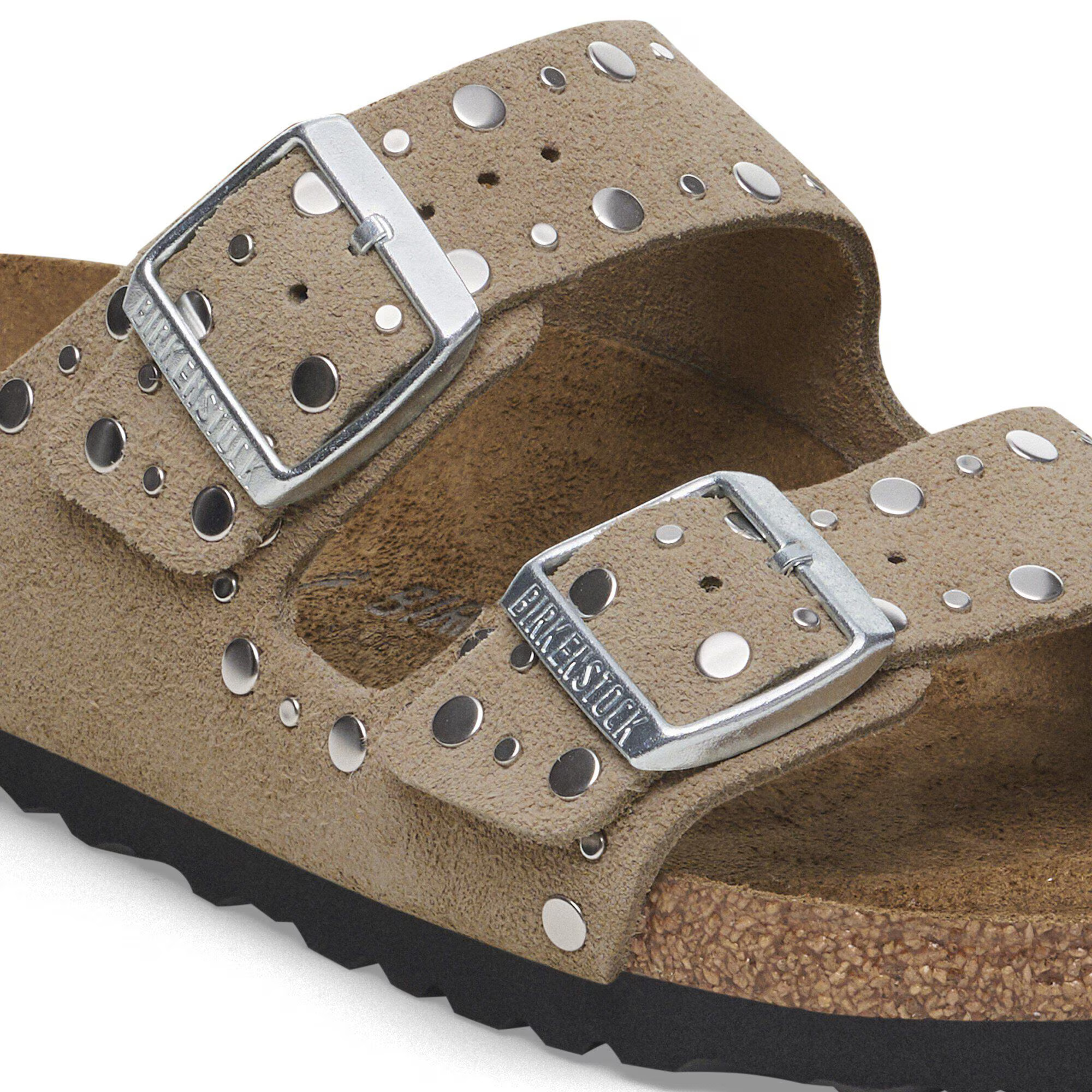 BIRKENSTOCK - Arizona Rivet Leve Taupe Regular