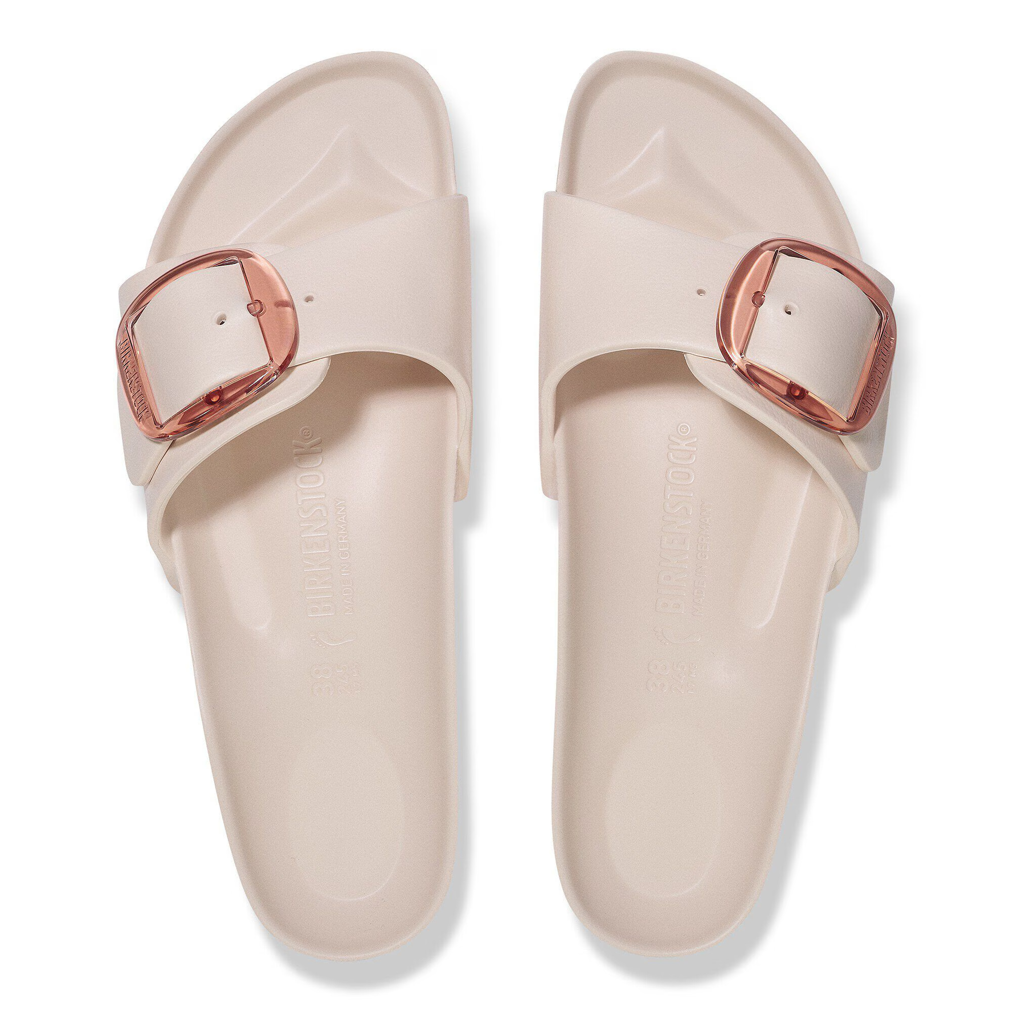BIRKENSTOCK - Pool Madrid Big Buckle Eva Light Rose Narrow Seasonal