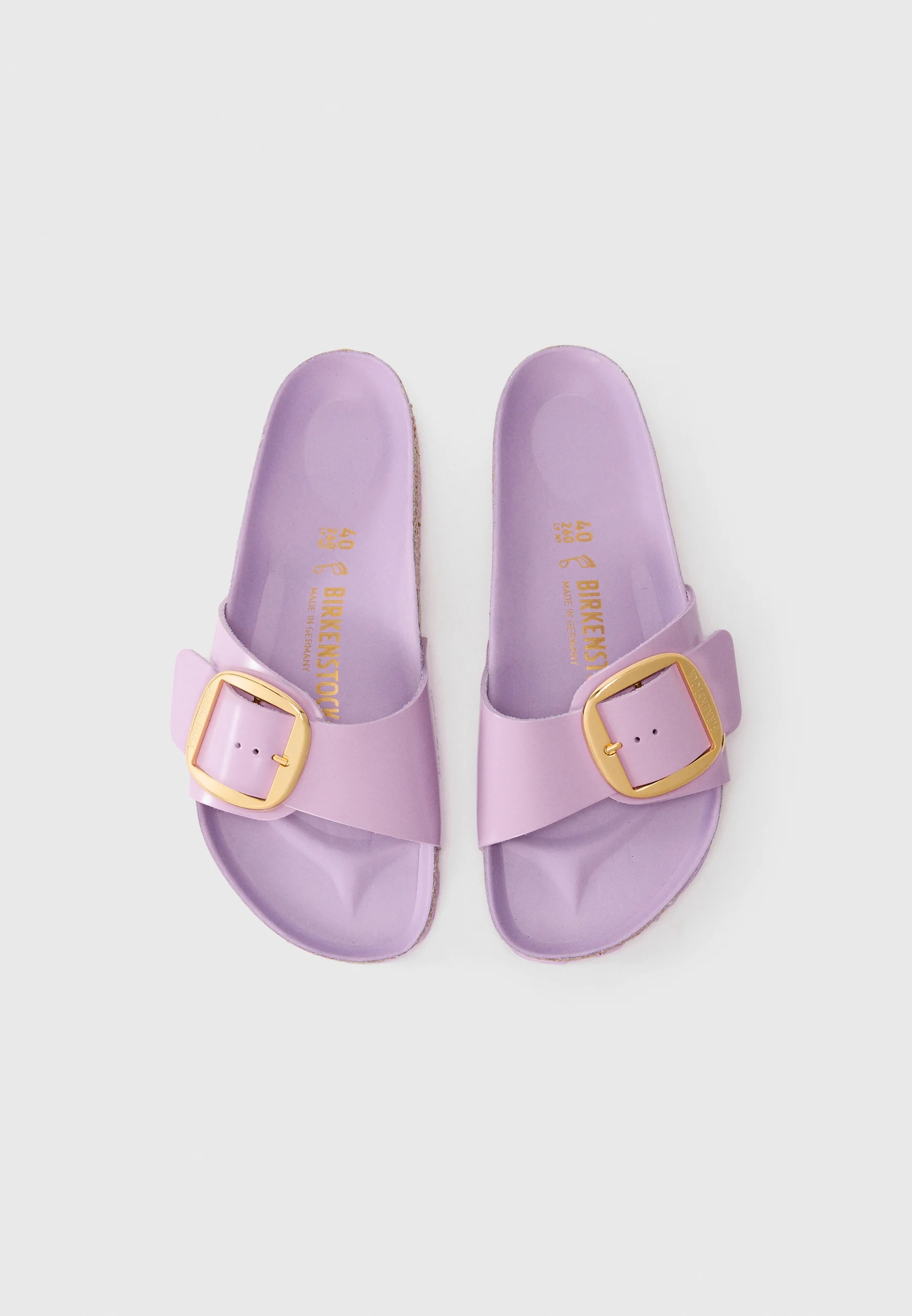 BIRKENSTOCK - Madrid Gold Big Buckle Crocus
