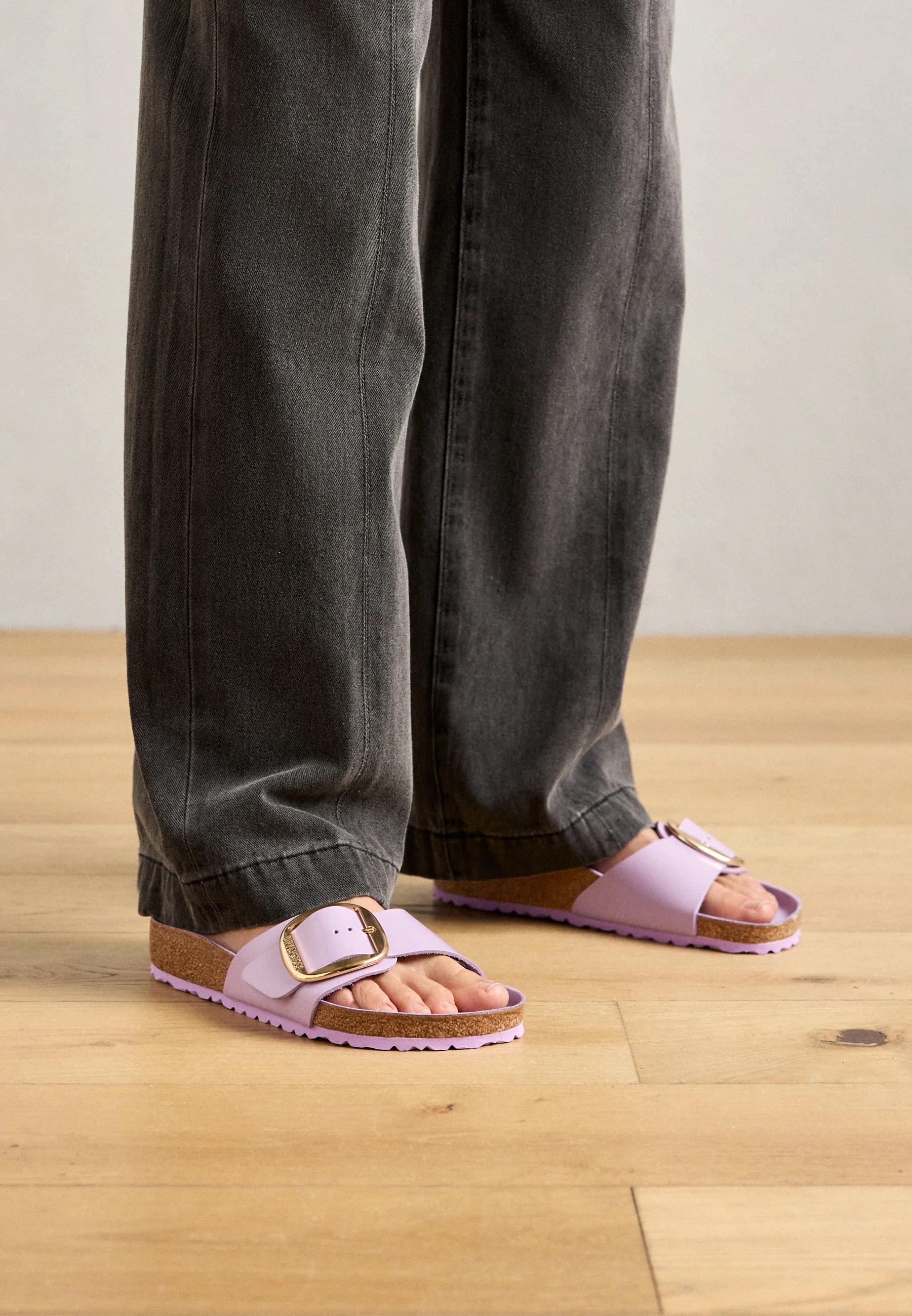 BIRKENSTOCK - Madrid Gold Big Buckle Crocus