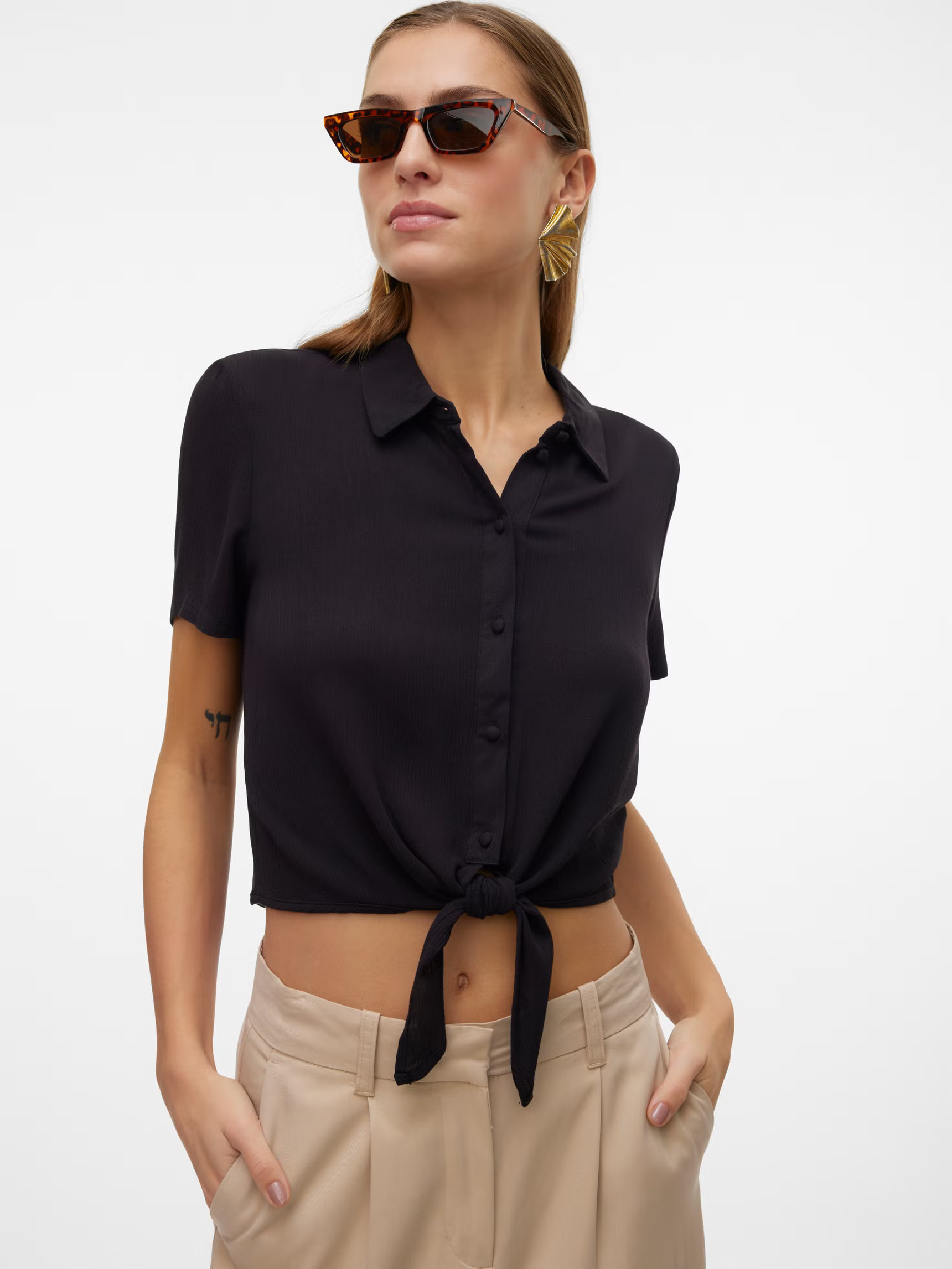 VERO MODA - VMMenny Tie Shirt