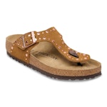 Leather Gizeh Rivet Leve Mink