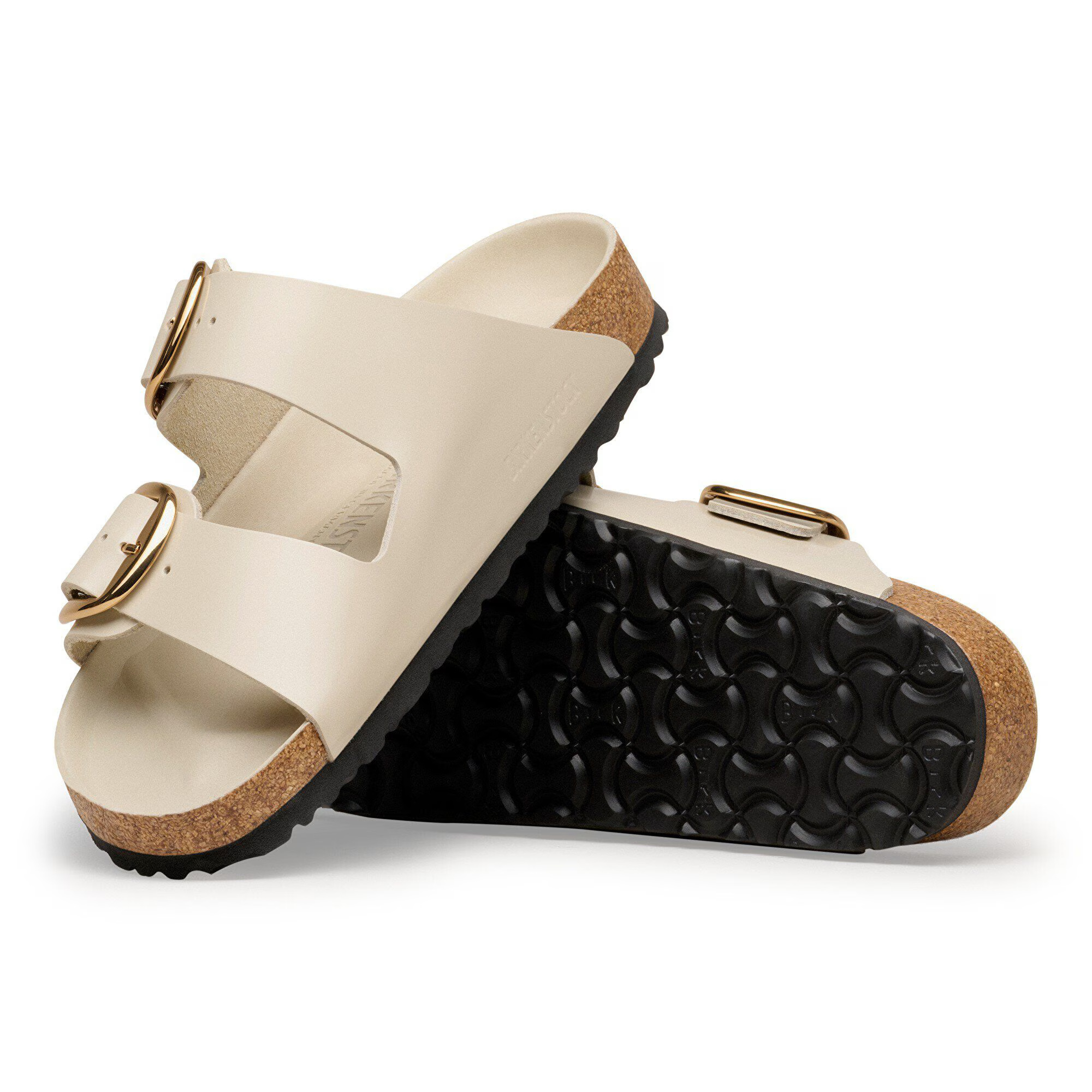 BIRKENSTOCK - Leather Arizona Lena Oyster Narrow Seasonal