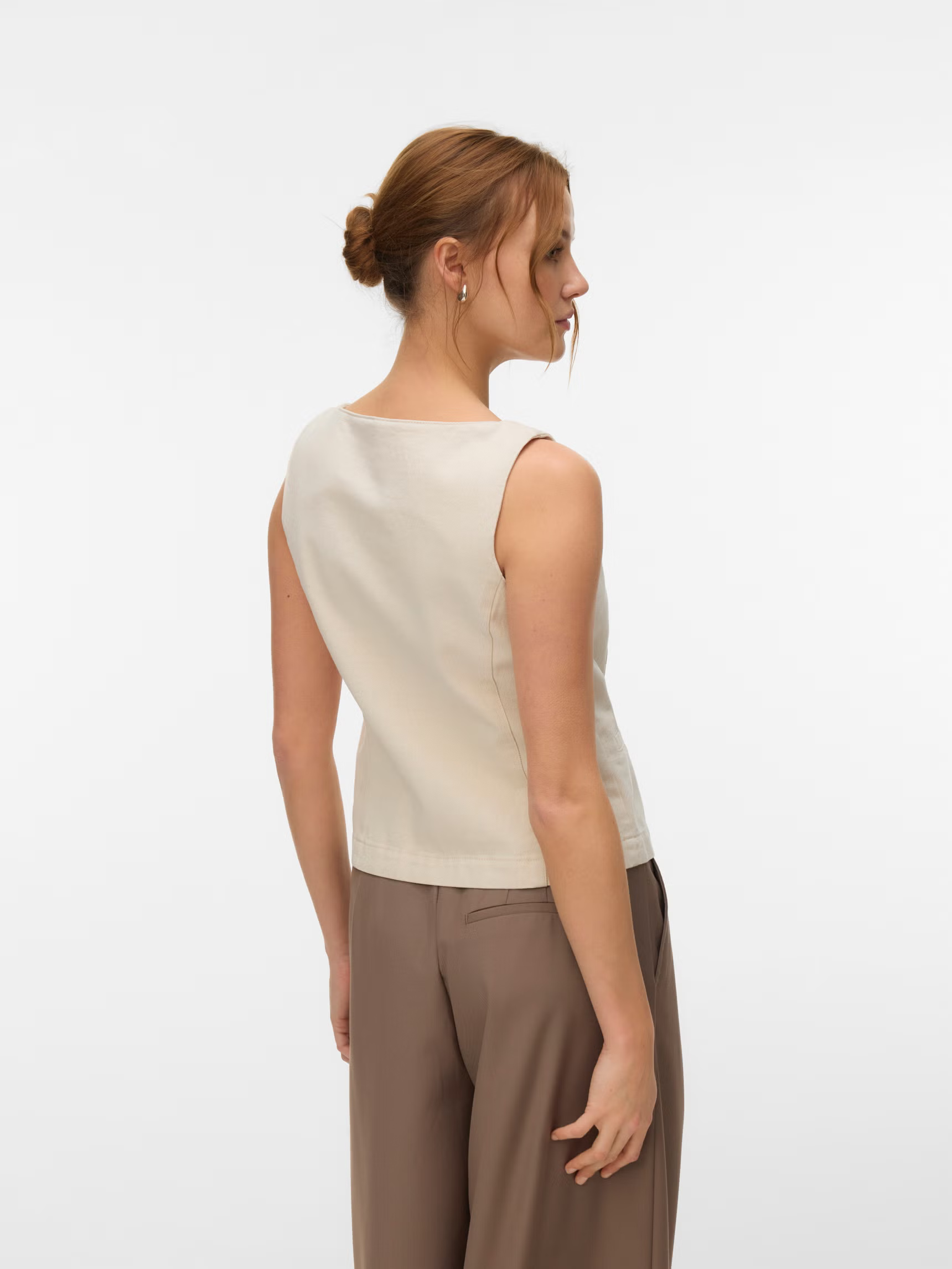 VERO MODA - Awsaga Denim Waistcoat