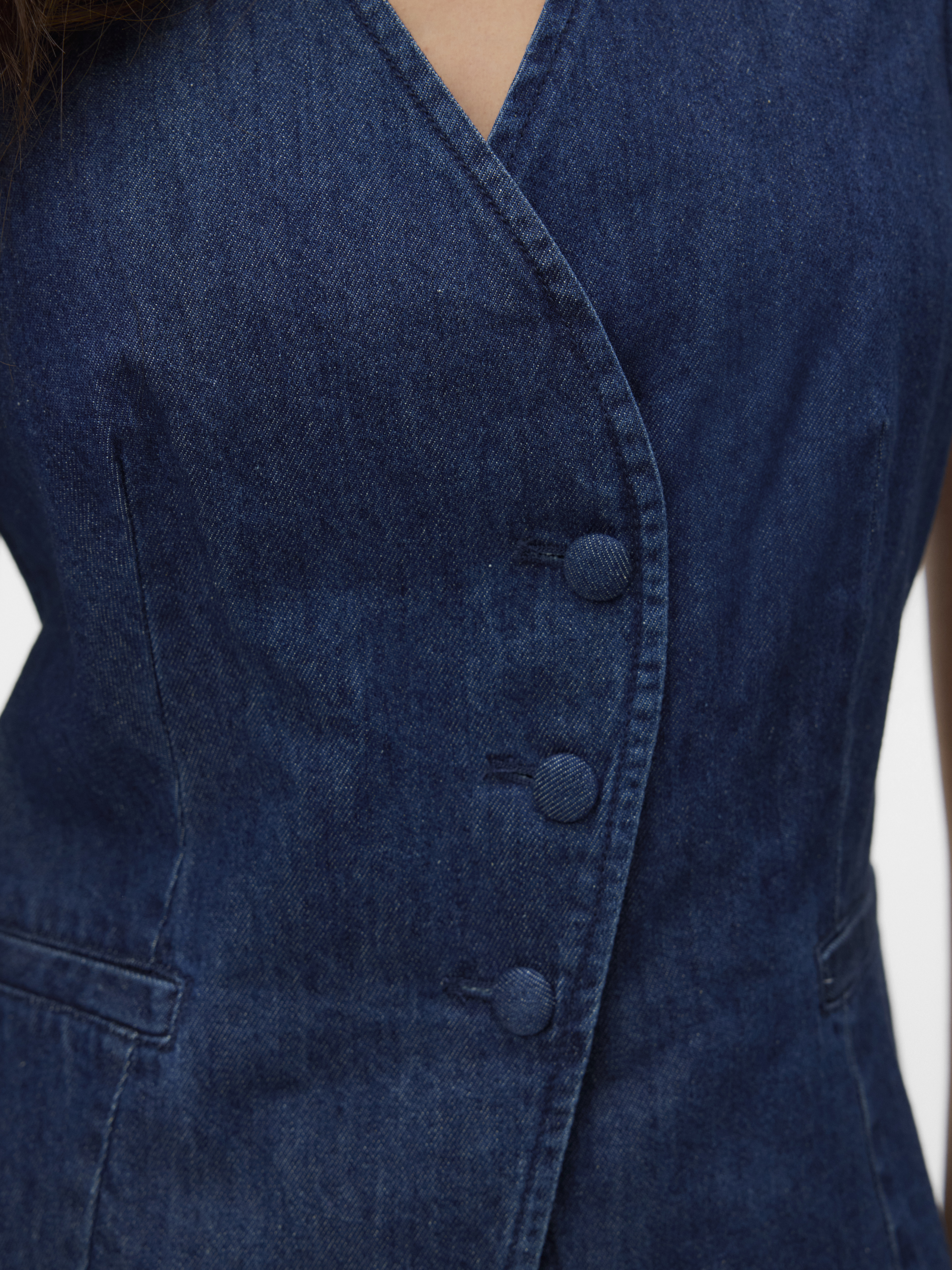 VERO MODA - Vmvita Denim Waistcoat