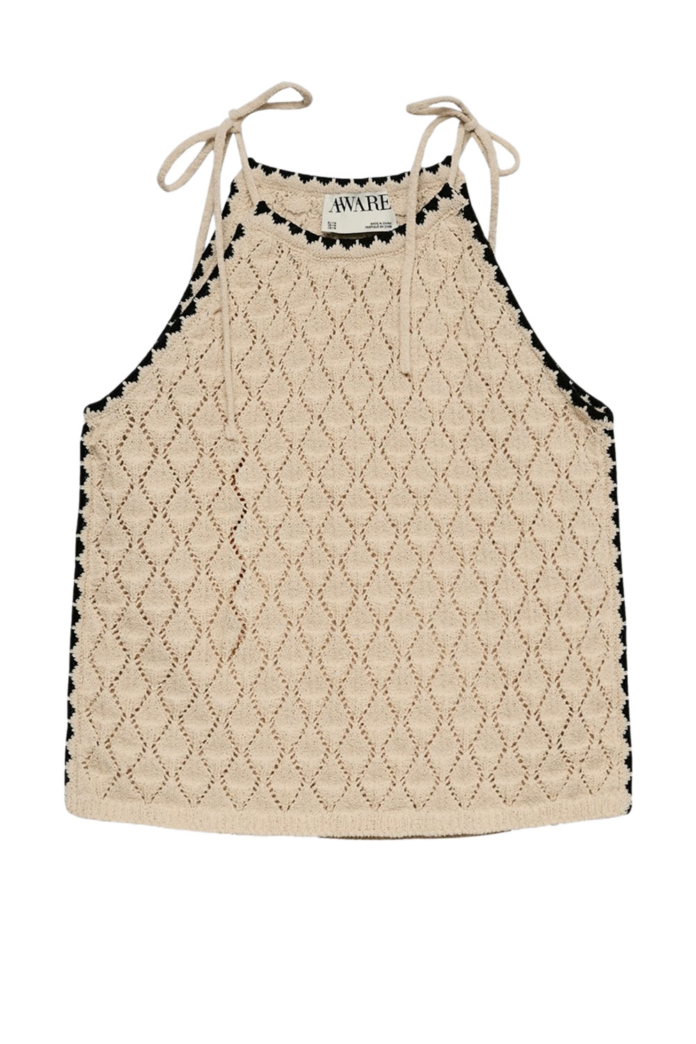 VERO MODA - Awevelyn Halterneck Crochet Top