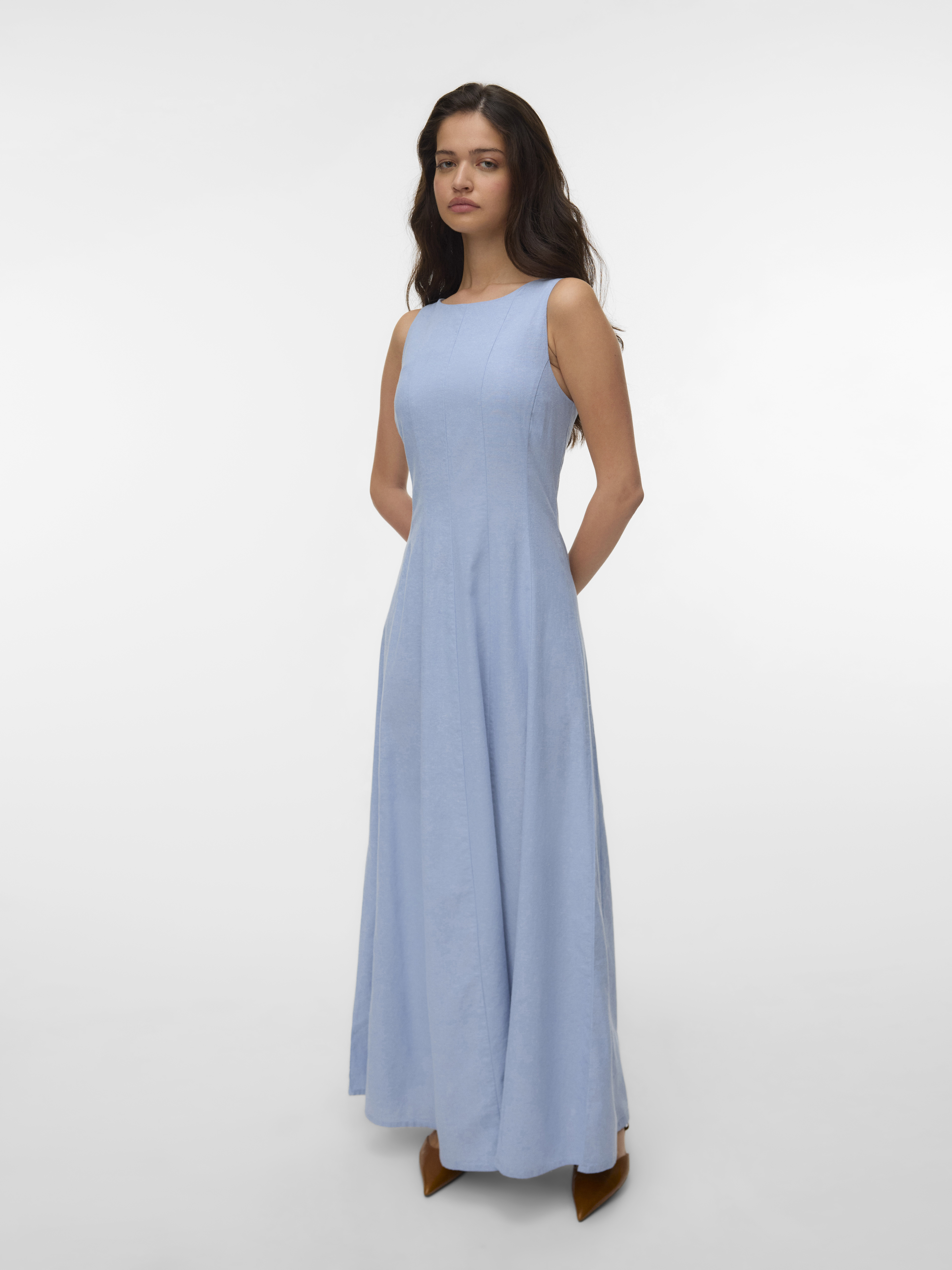 VERO MODA - Vmnorma Maxi Chambray Dress