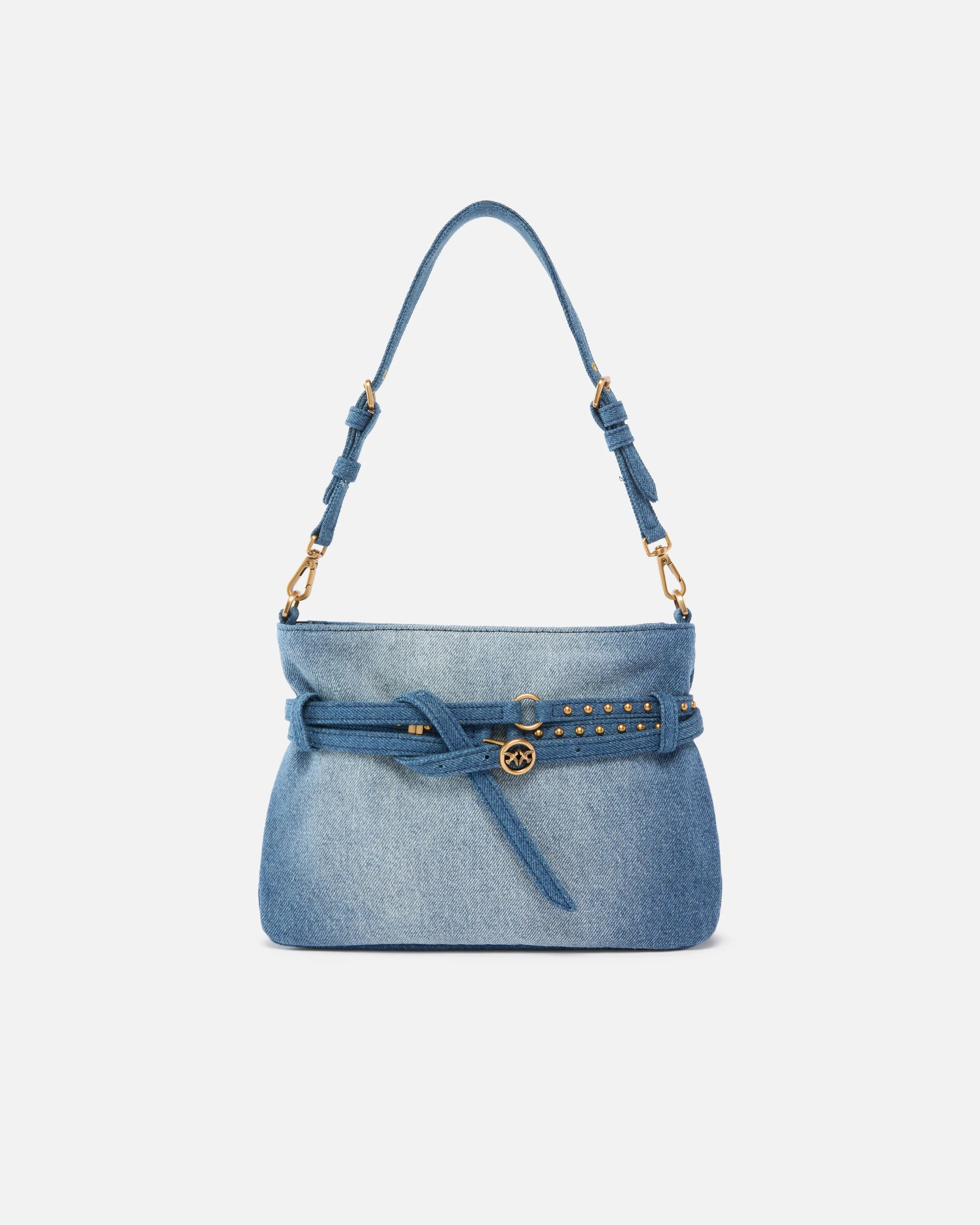 PINKO - Mini Denim Belt Bag