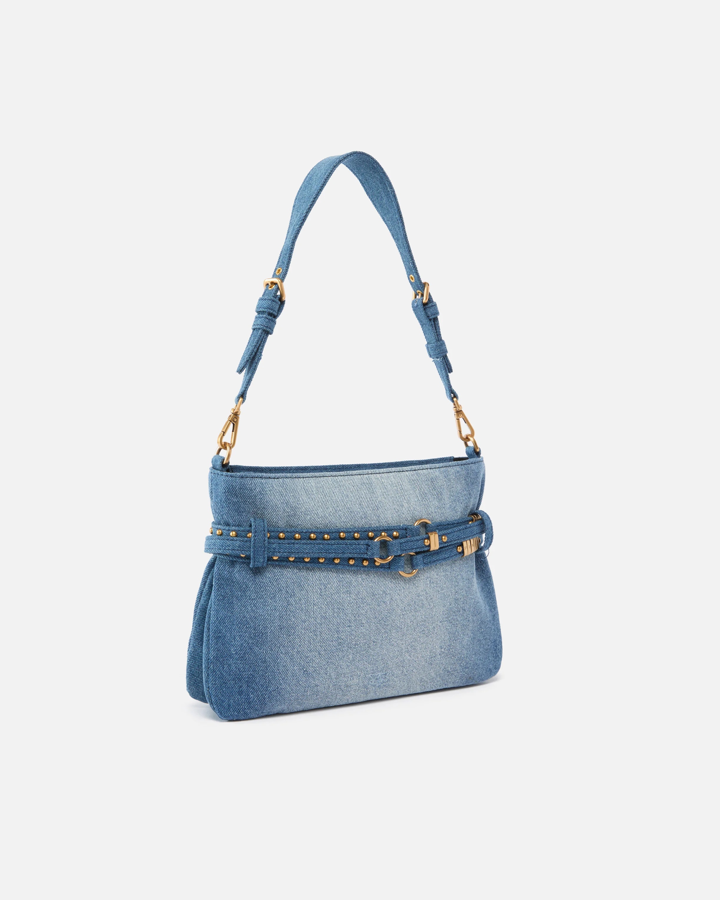 PINKO - Mini Denim Belt Bag