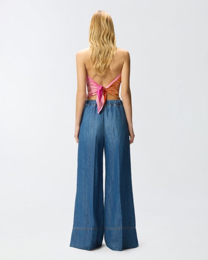 PINKO - Spiaggia Pantalone Light Denim