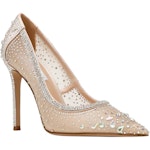 Encaged Rhinestones High Heel Pumps