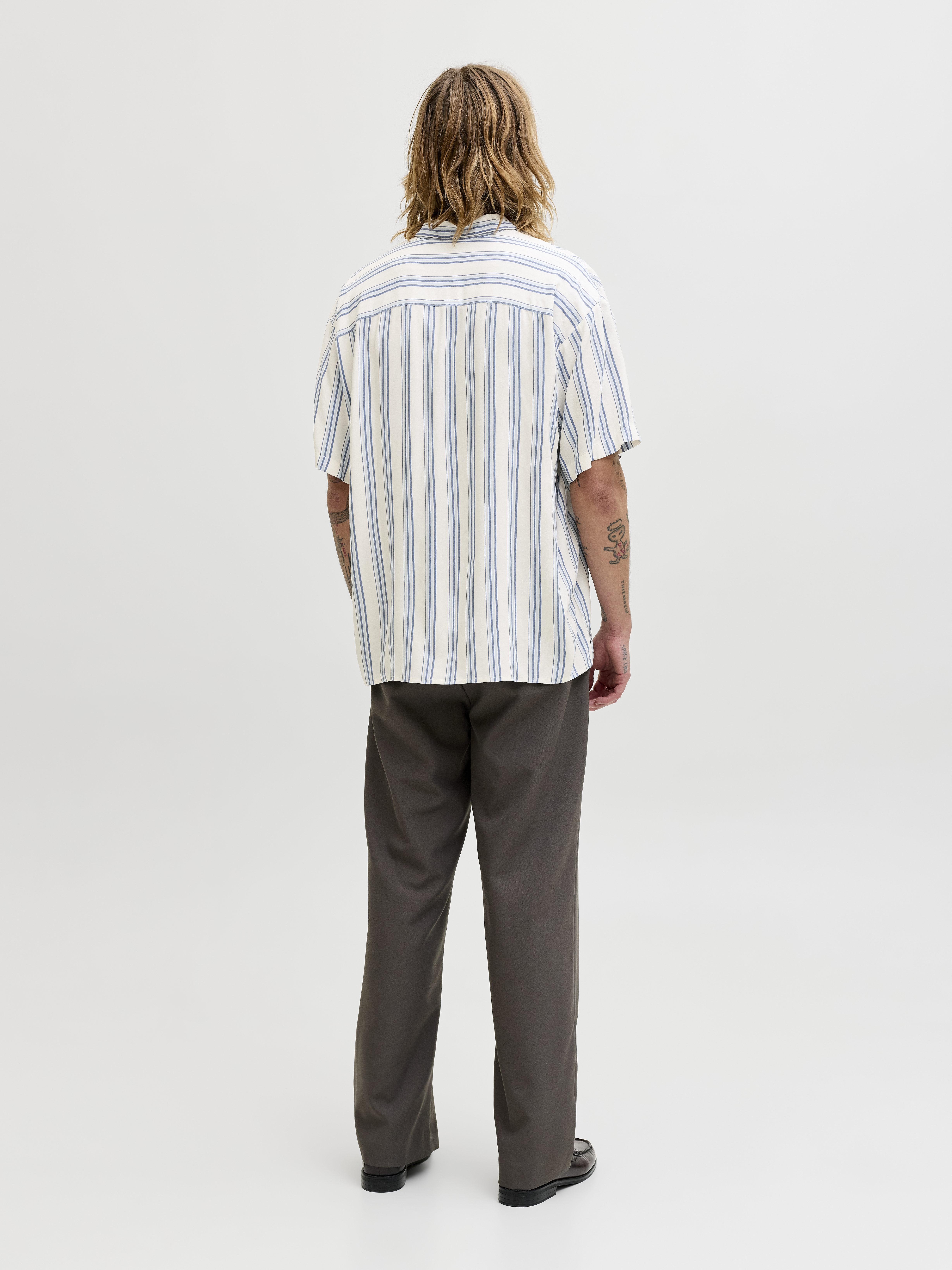 JACK & JONES - Ejeff Resort Stripe Shirt