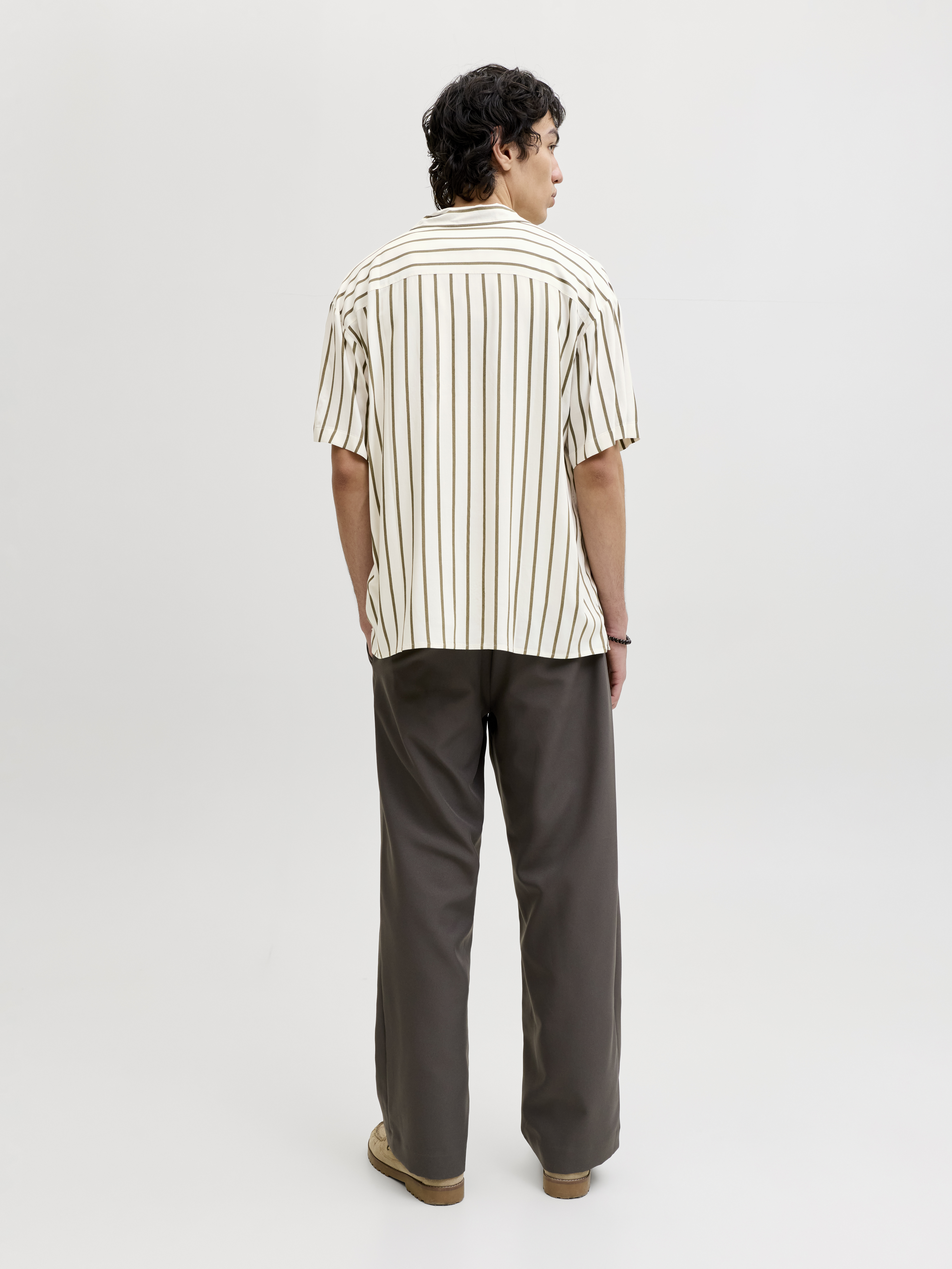 JACK & JONES - Ejeff Resort Stripe Shirt