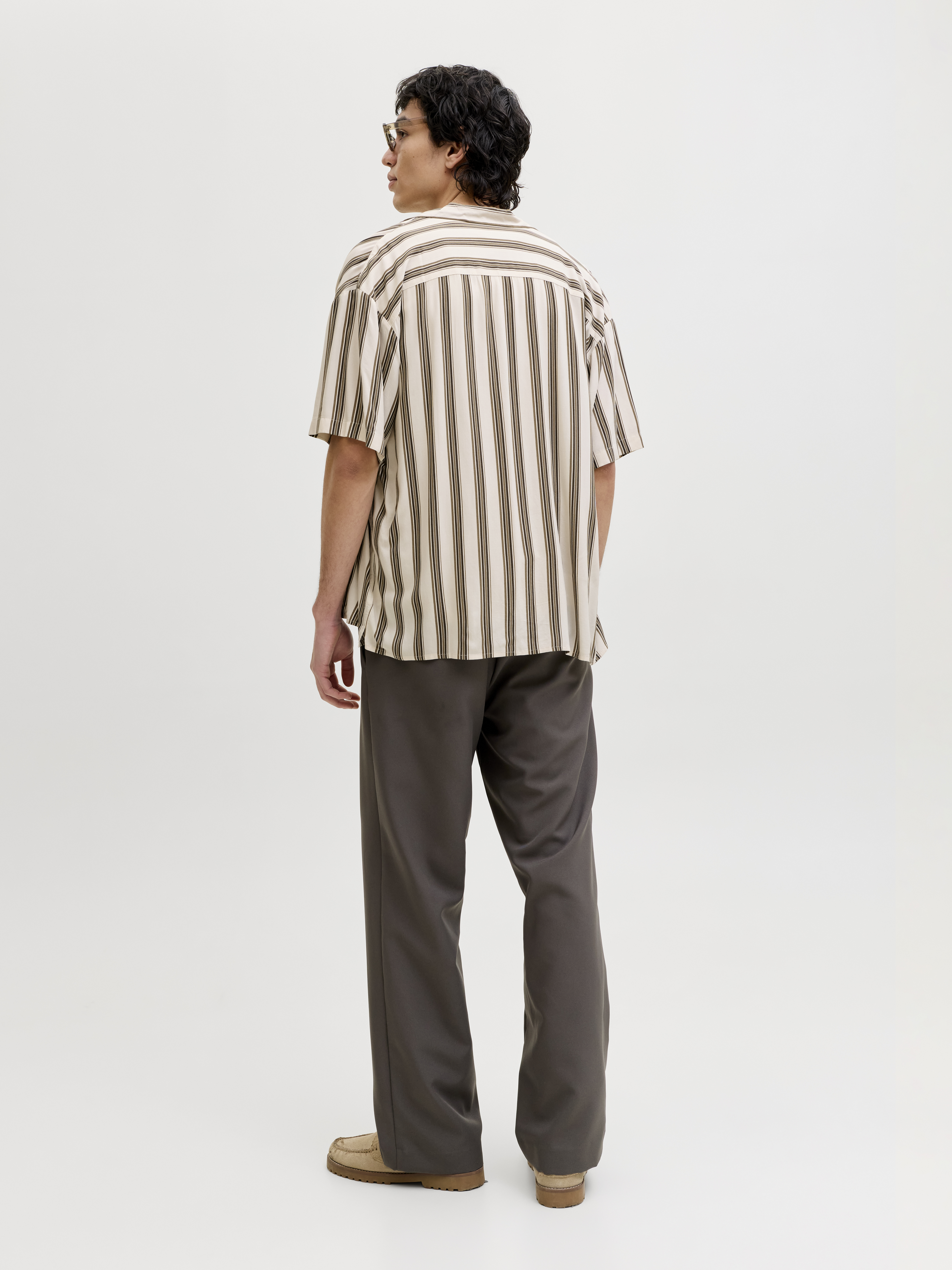 JACK & JONES - Ejeff Resort Stripe Shirt