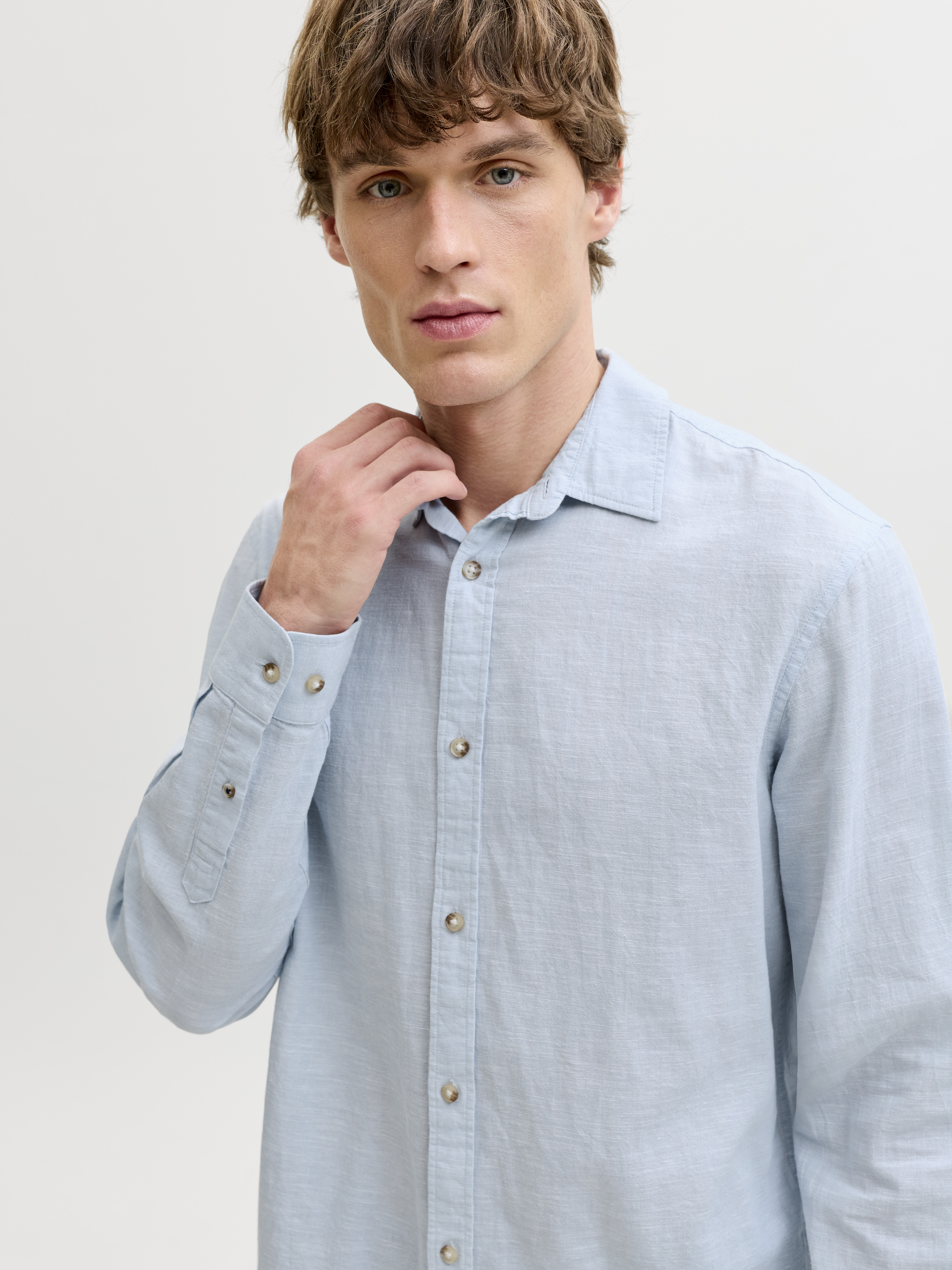 JACK & JONES - Summer Linen Blend Shirt