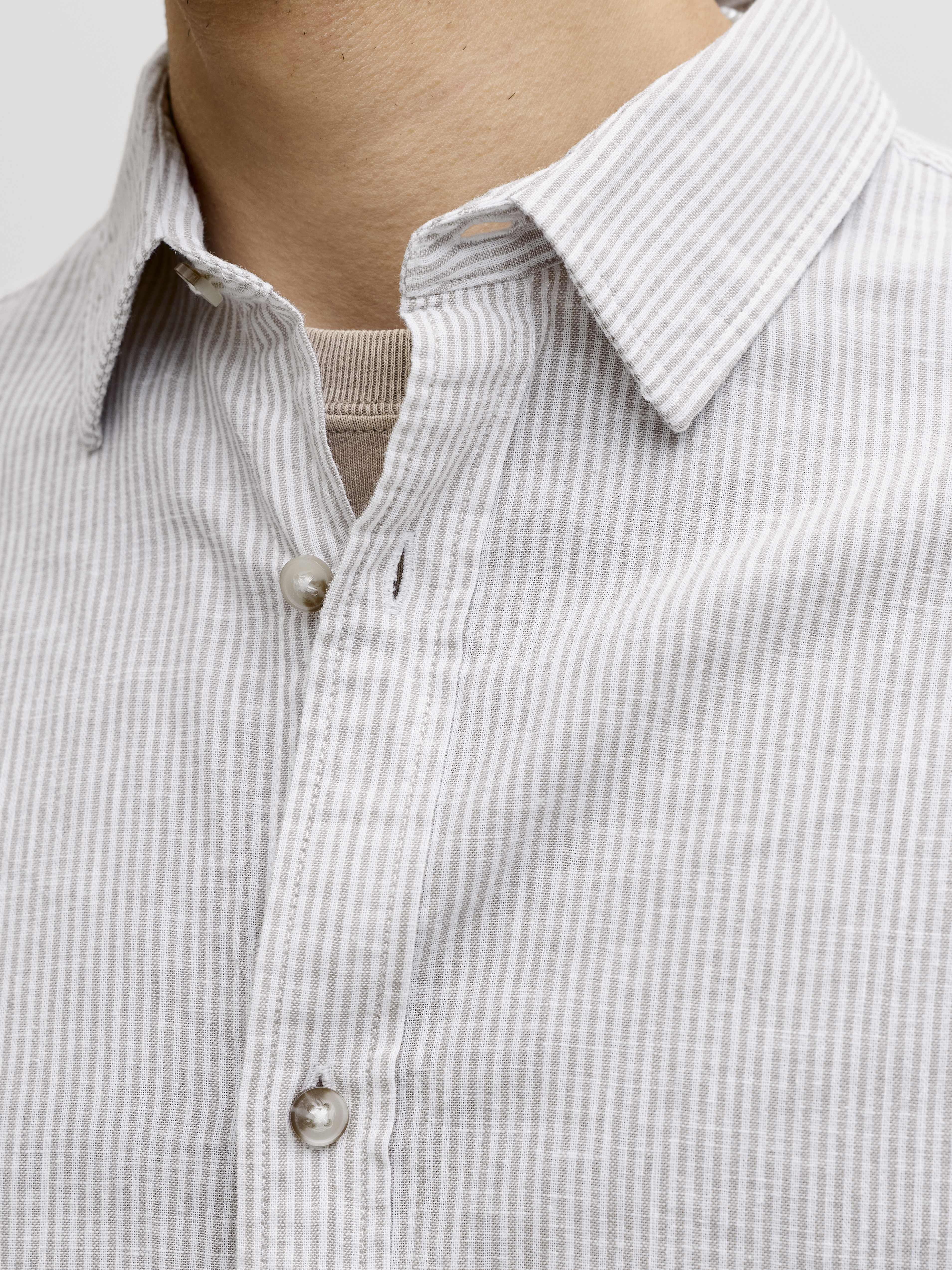 JACK & JONES - Summer Linen Blend Shirt