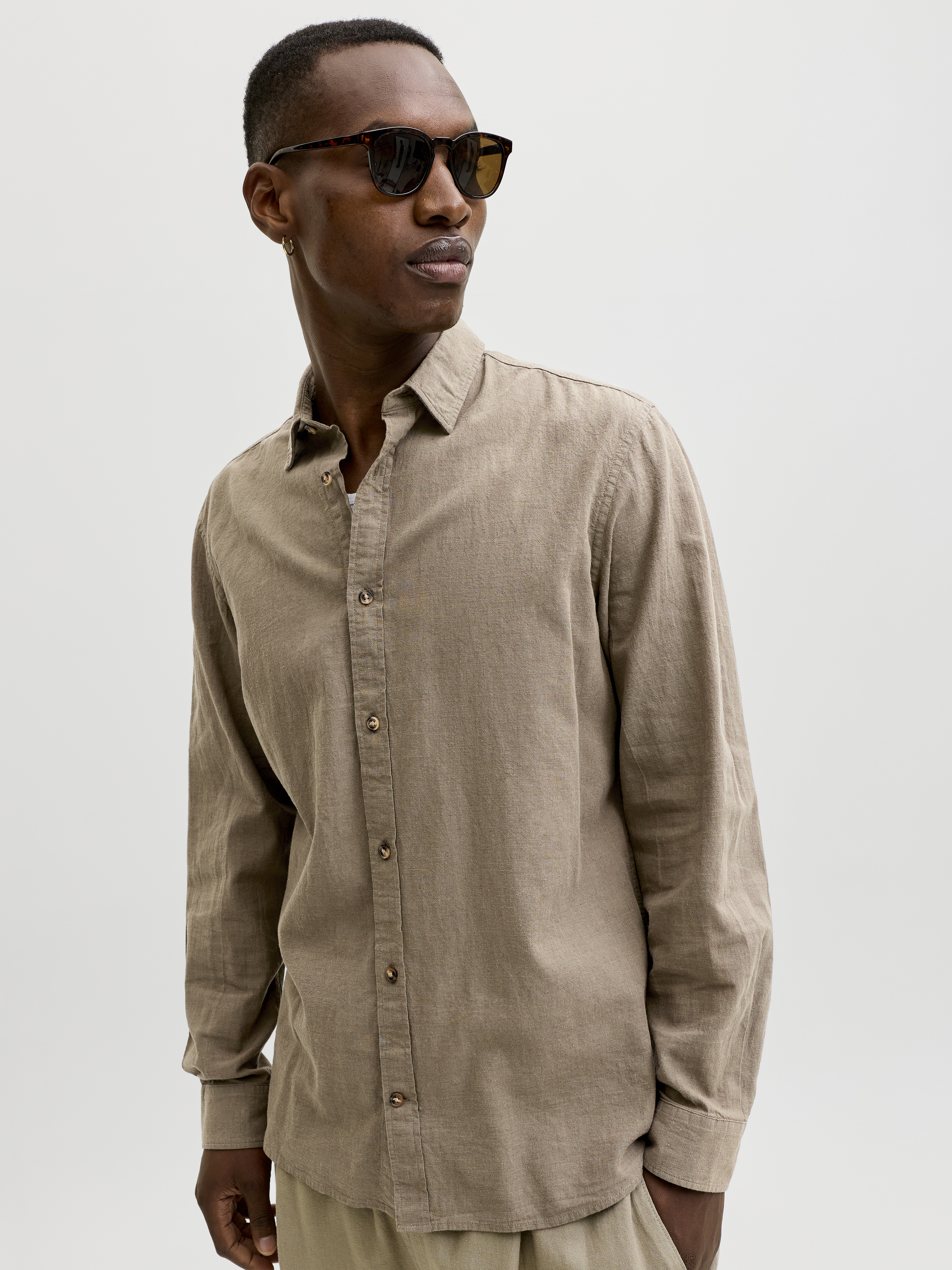 JACK & JONES - Summer Linen Blend Shirt