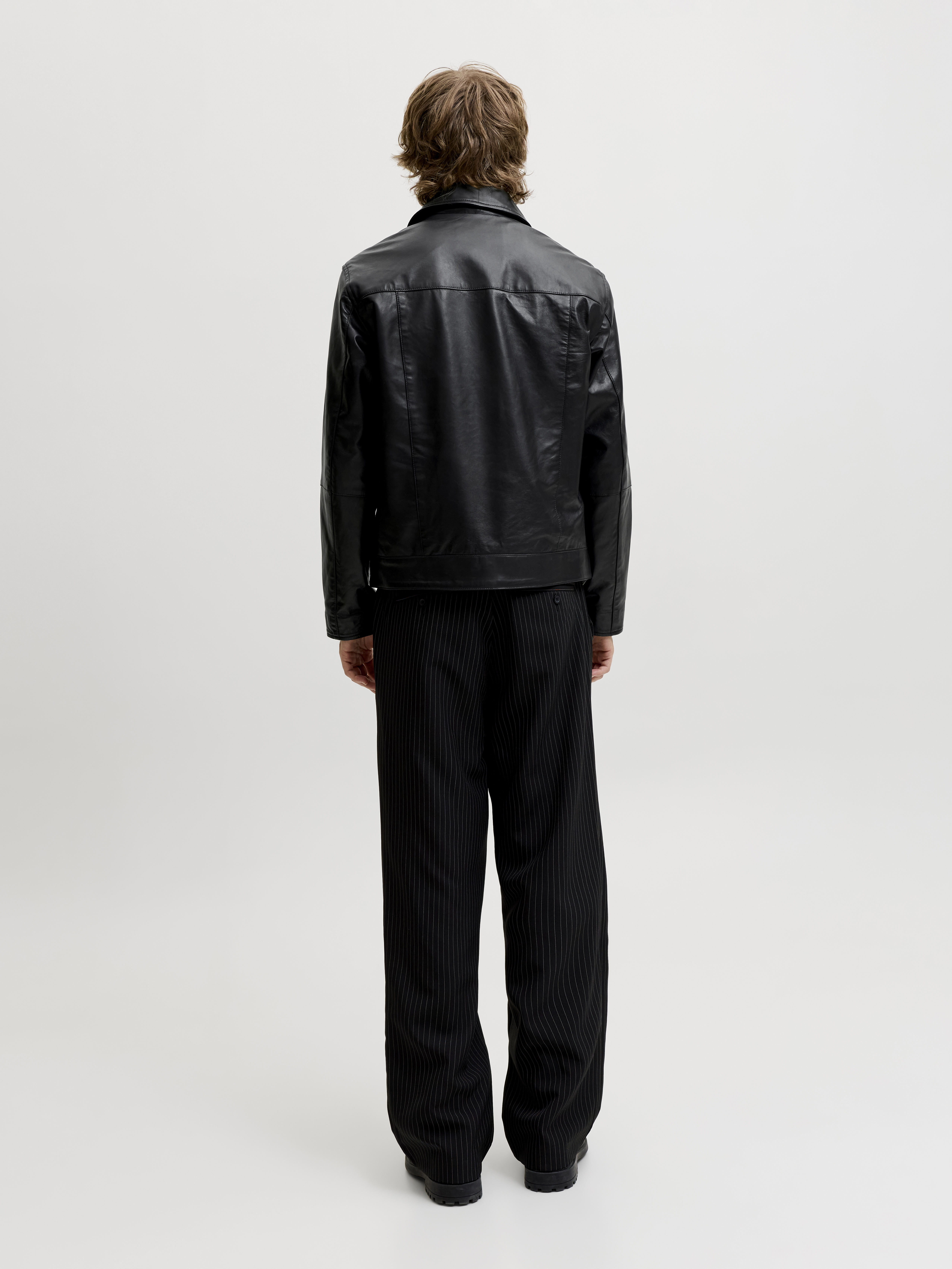 JACK & JONES - Joratocha Leather Jacket
