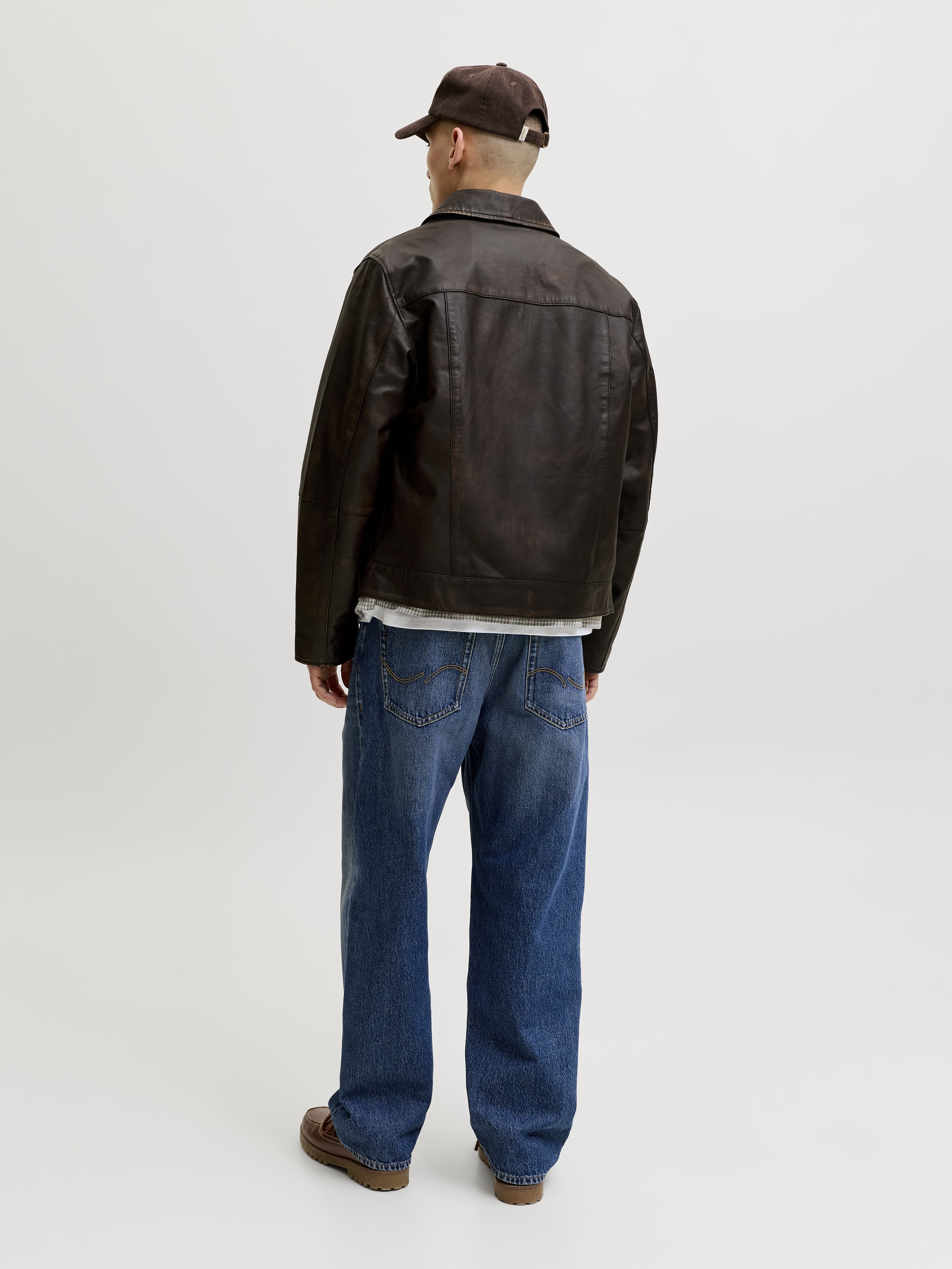 JACK & JONES - Joratocha Leather Jacket