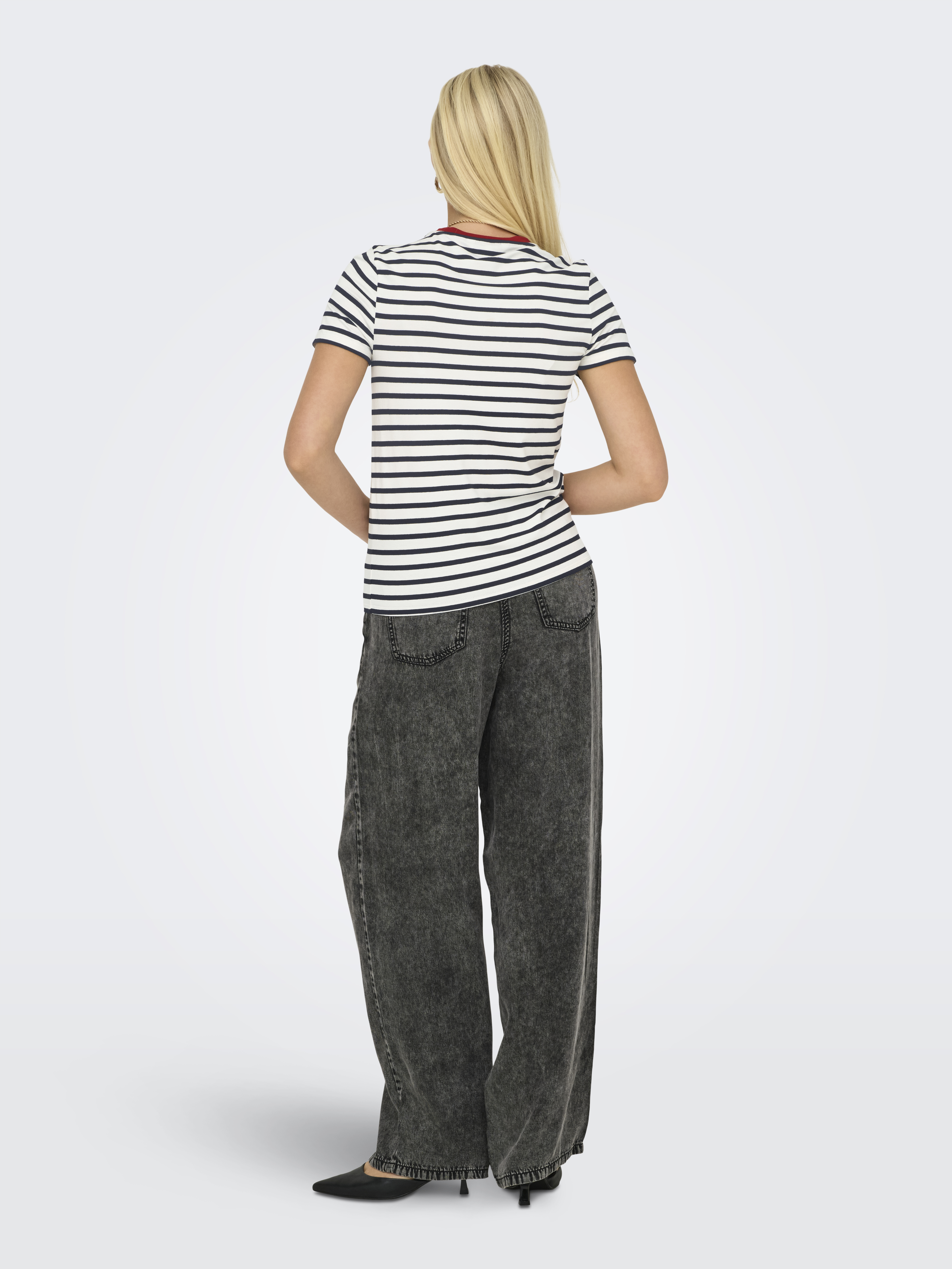 ONLY - Heart Jersey T-Shirt