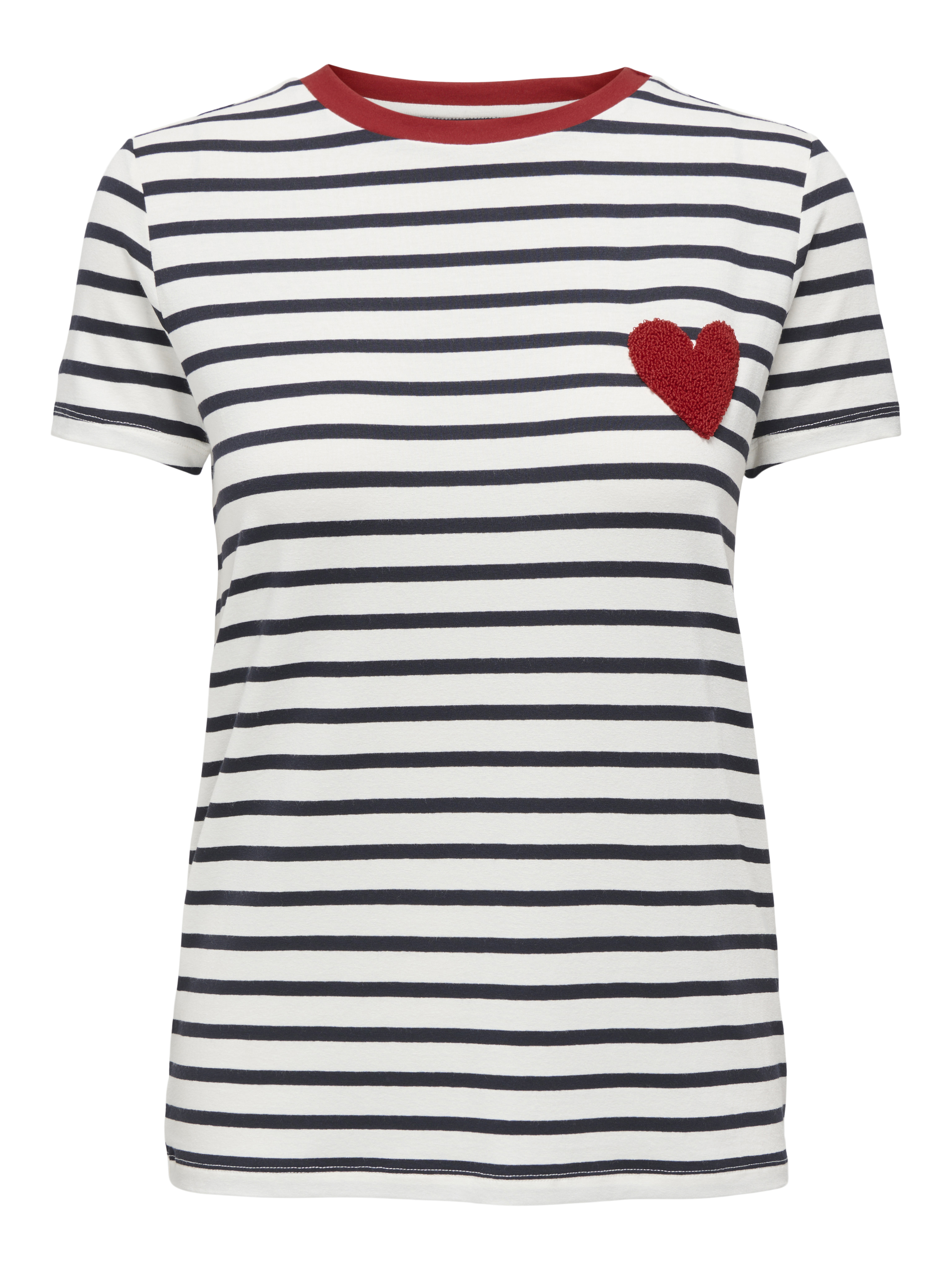ONLY - Heart Jersey T-Shirt
