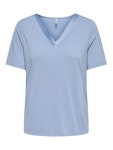 Free Split V-Neck Top
