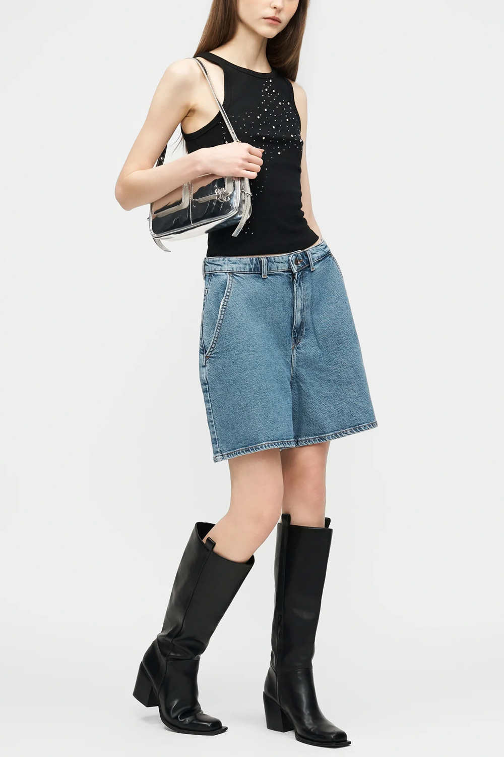 ONLY - Filiz Stone Jersey Tank Top