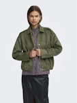 Amber Faux Suede Jacket