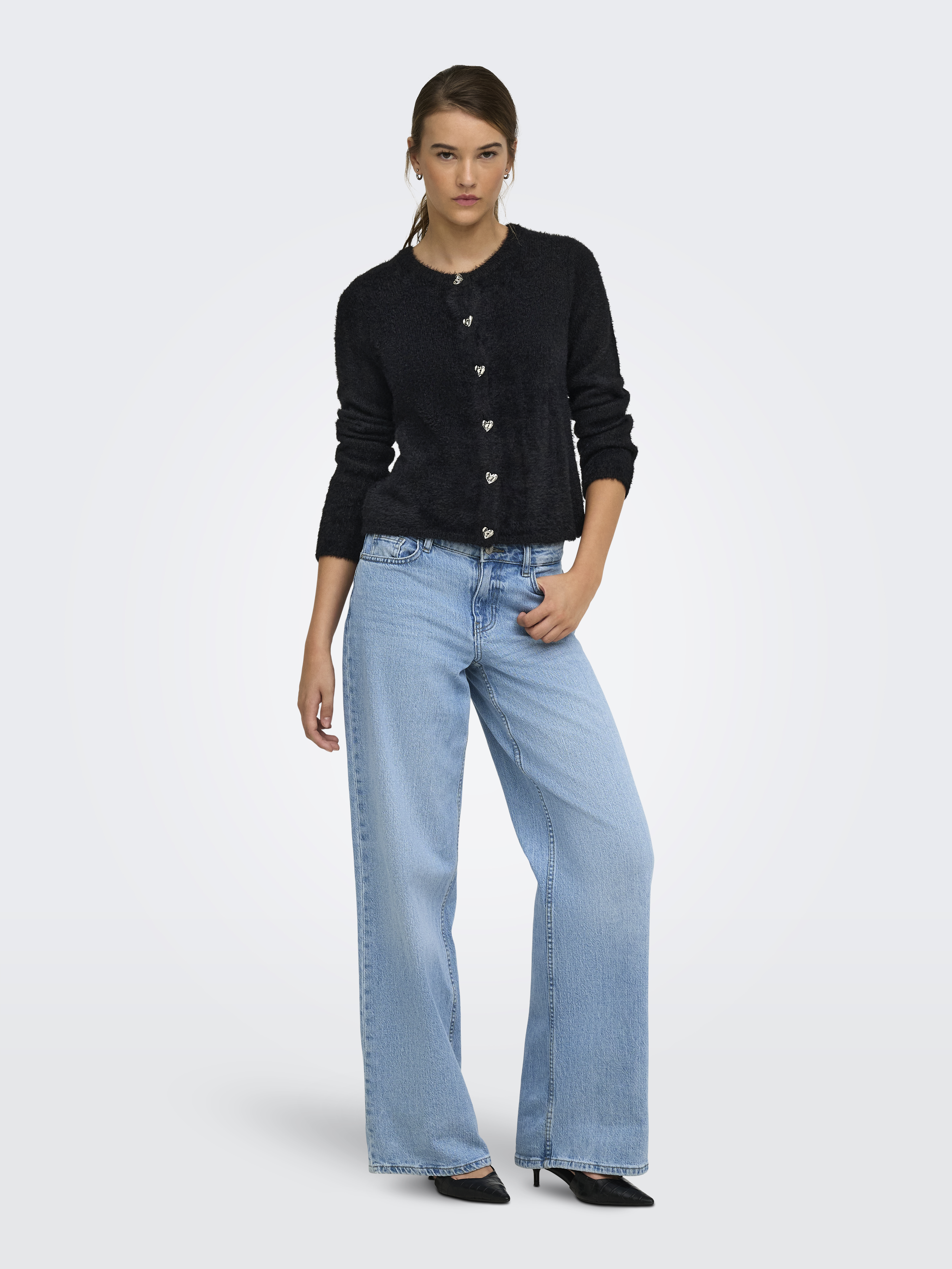 ONLY - Kerry Piumo Button Cardigan
