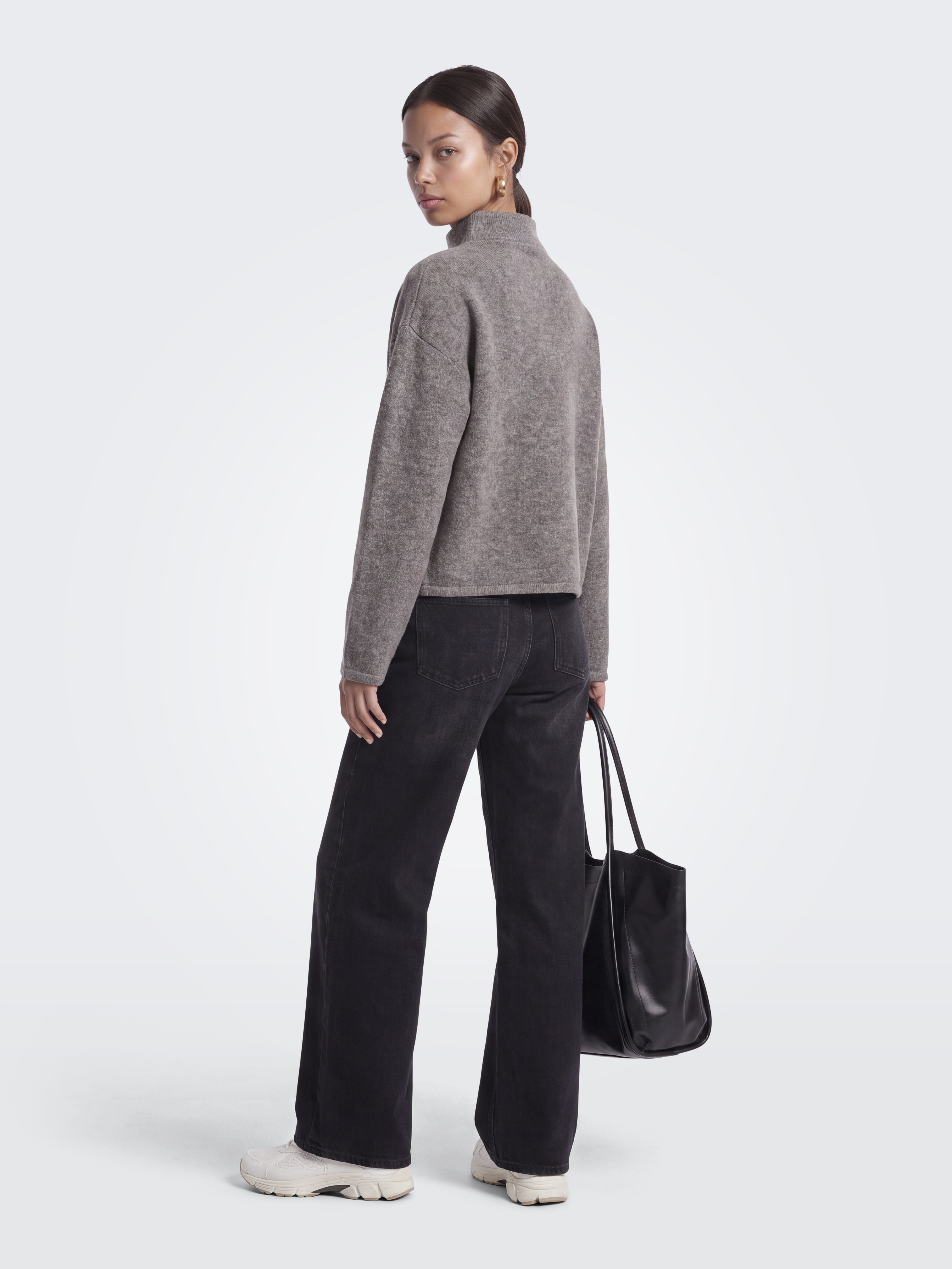 ONLY - Clara Half Zip Knit