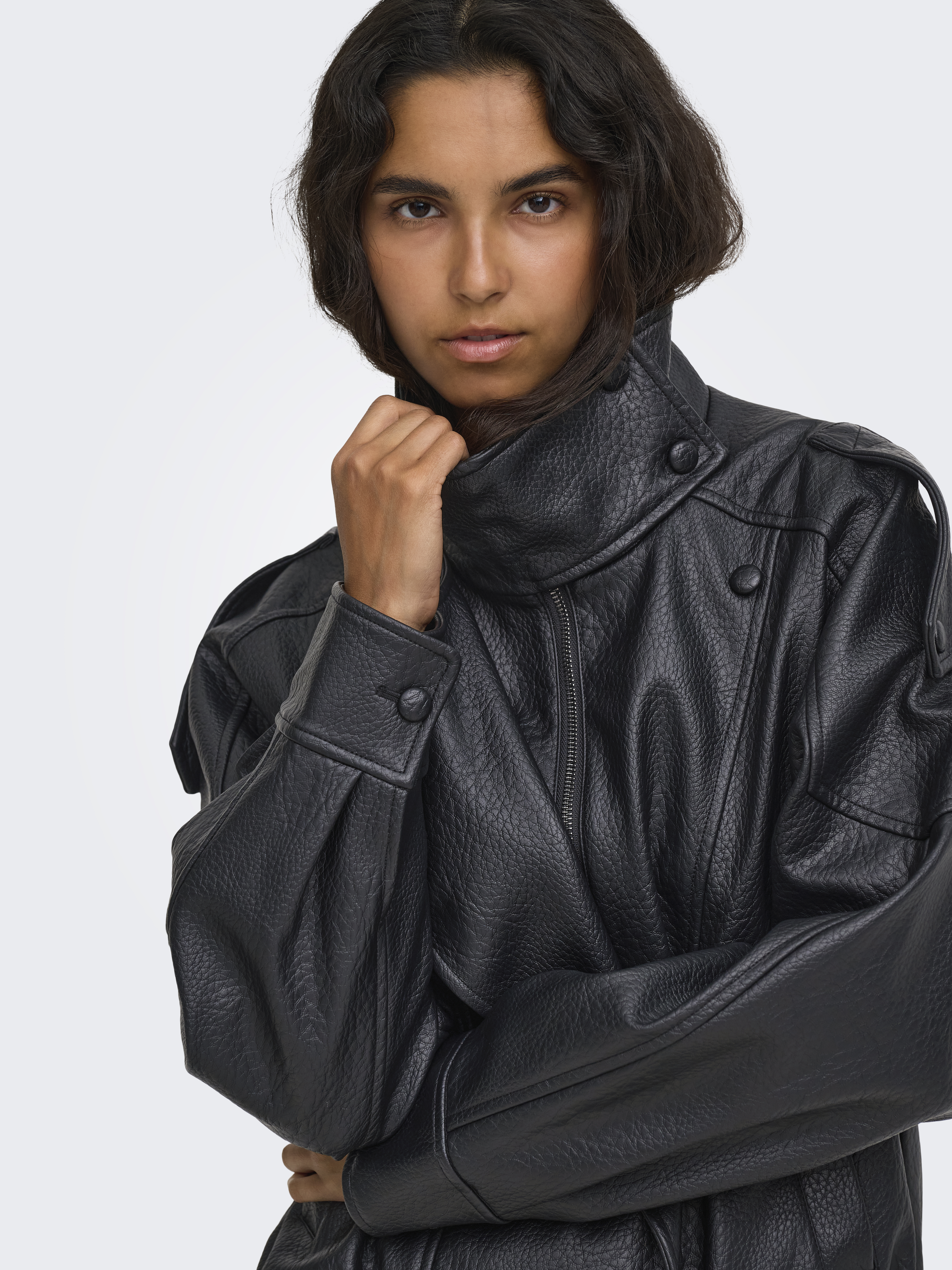 ONLY - Vani Faux Leather Jacket