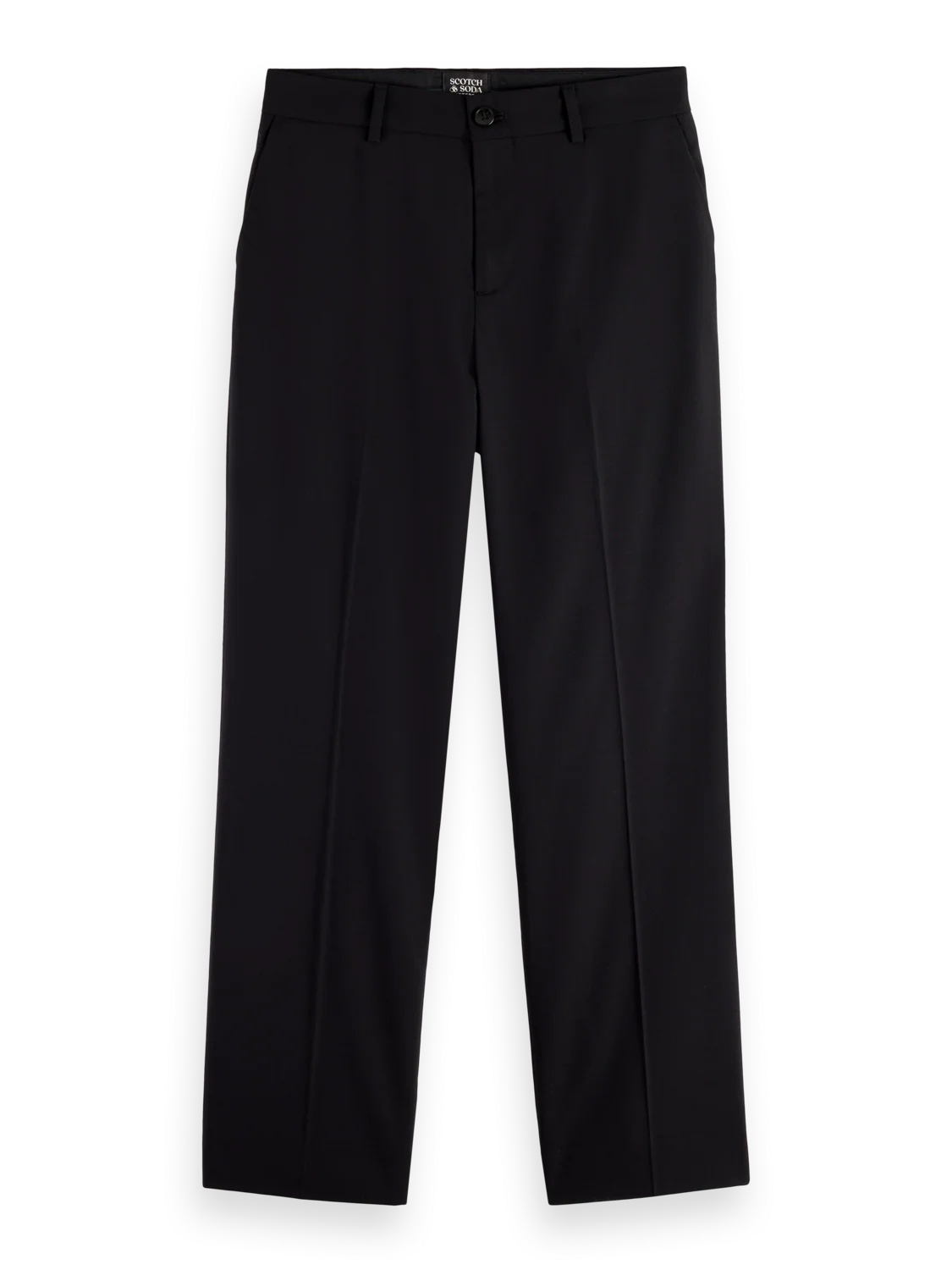 SCOTCH & SODA - Core Relaxed Straight Fit Cool-Wool Bend Chino