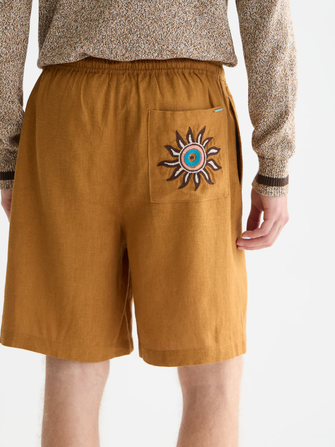SCOTCH & SODA - Embroidered Wide Bermuda Shorts