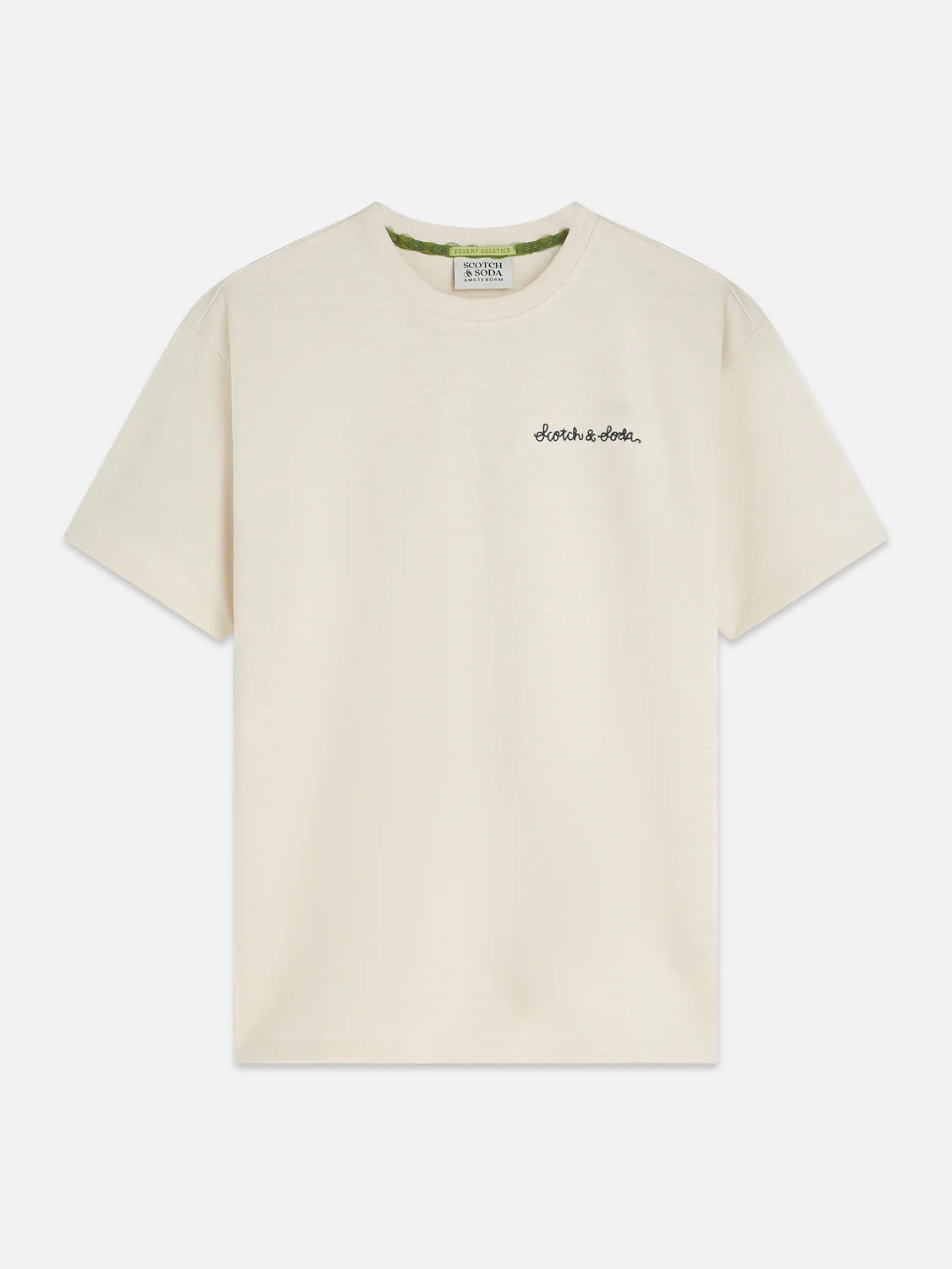 SCOTCH & SODA - Slubyarn Chest Pocket Artwork Relaxedfit Tshirt