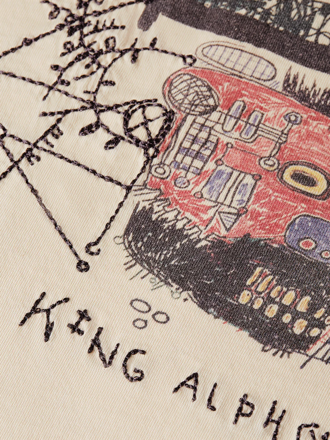 SCOTCH & SODA - Basquiat Artwork Relaxed T-Shirt