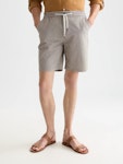 Fave Cotton-Linen Bermuda Shorts