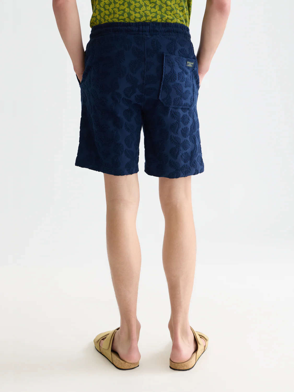 SCOTCH & SODA - Fave Terry Jacquard Relaxed Bermuda
