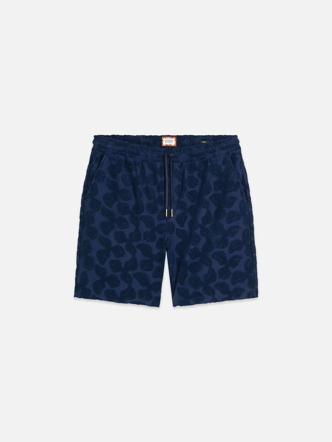 SCOTCH & SODA - Fave Terry Jacquard Relaxed Bermuda