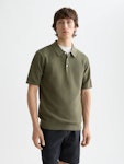 Core Structured Knitted Regular Fit Polo