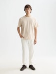 Core Raw-Eged Relaxed-Fit Garment-Dyed T-shirt