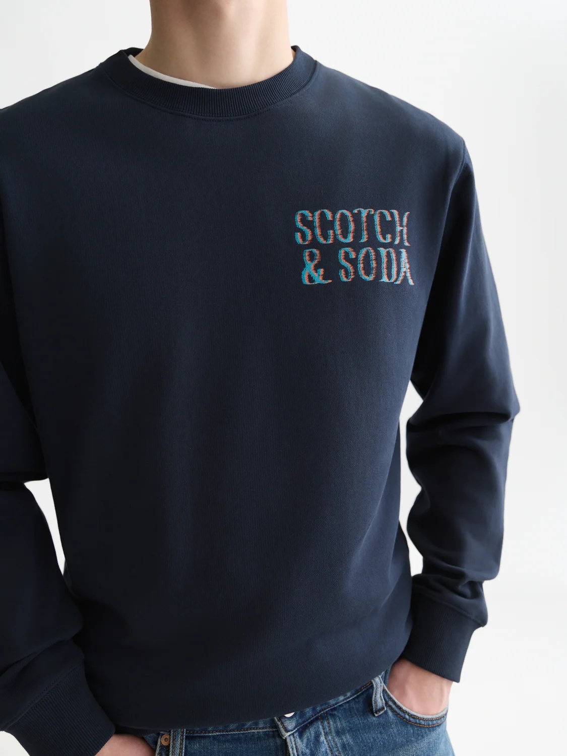 SCOTCH & SODA - Front And Back Artwork Regular-Fit Sweatshirt