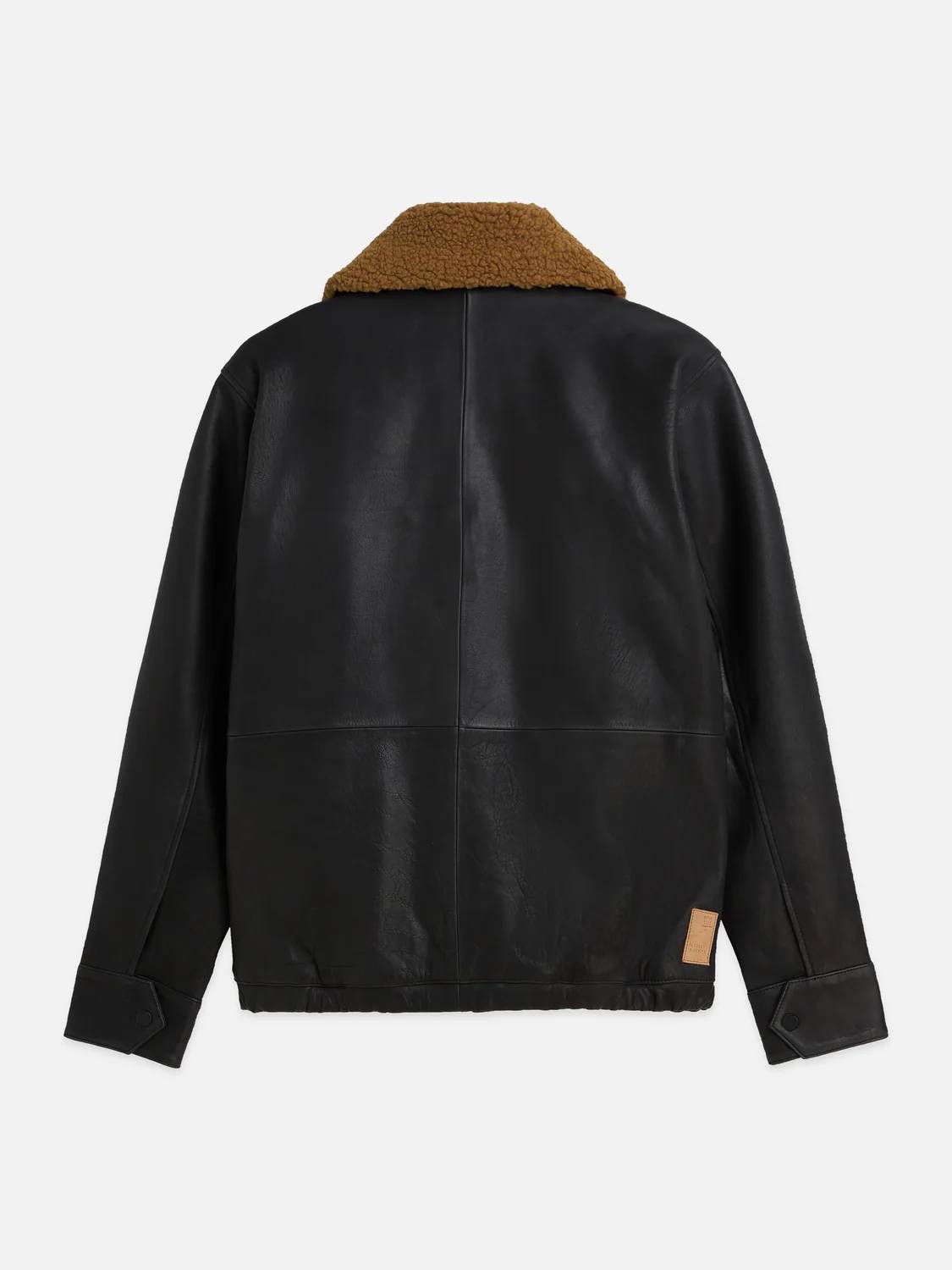 SCOTCH & SODA - Leather Sherpa Lined Jacket