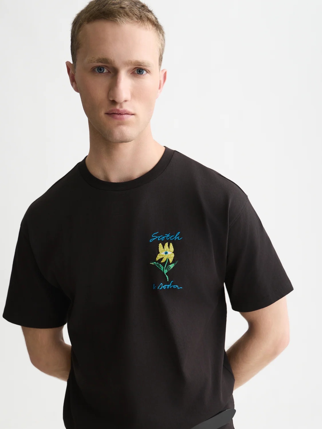 SCOTCH & SODA - Front And Back Artwork Relaxed-Fit T-Shirt