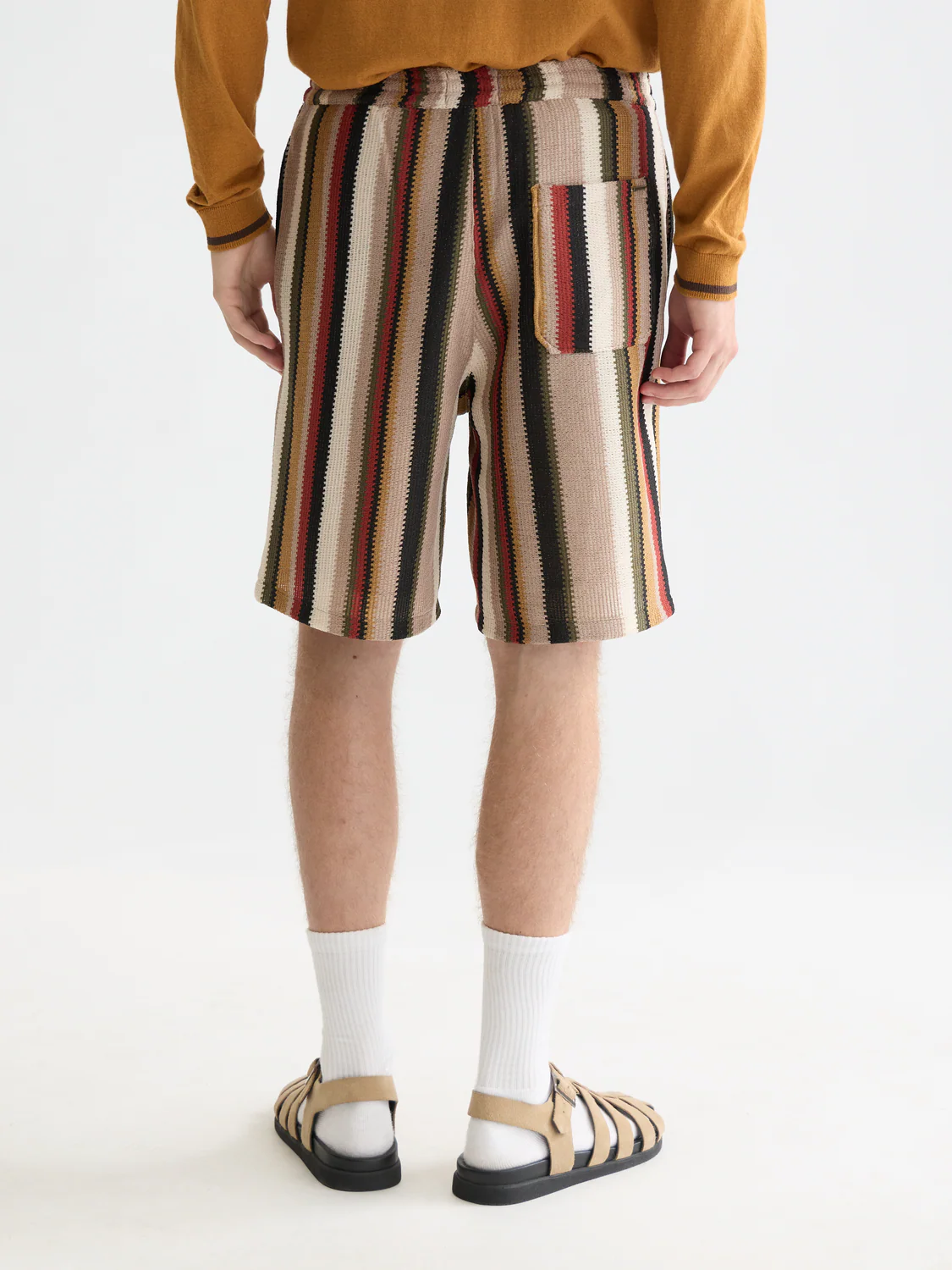 SCOTCH & SODA - Crochet Multicolor Relaxed Bermuda