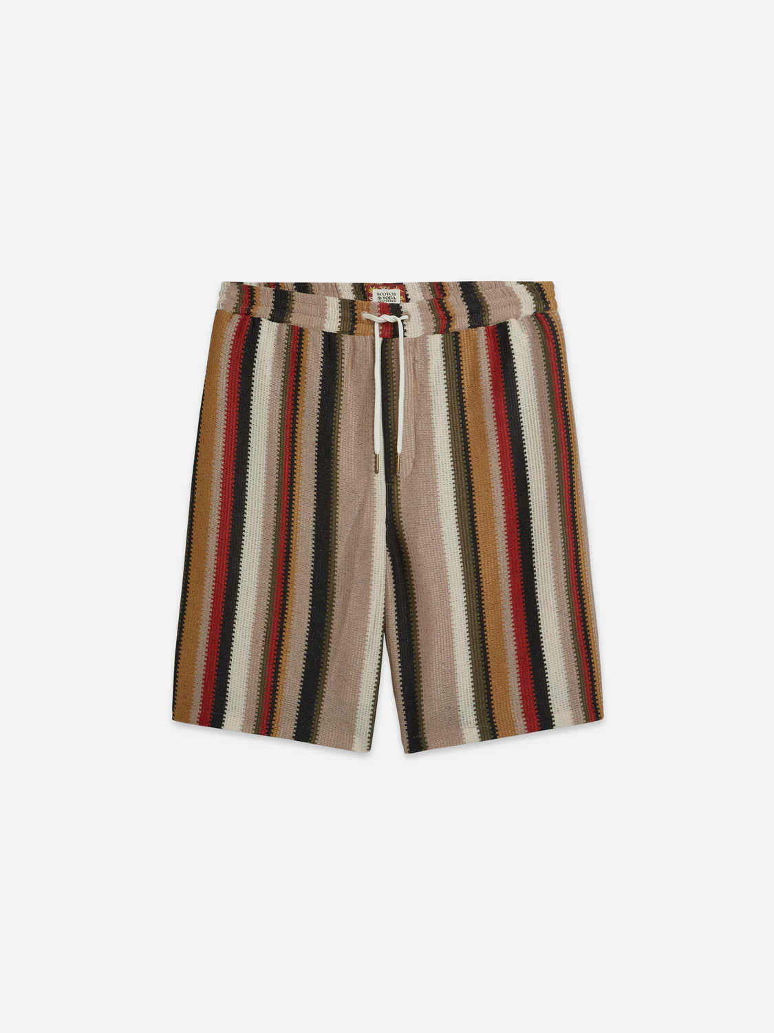 SCOTCH & SODA - Crochet Multicolor Relaxed Bermuda