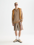 Crochet Multicolor Relaxed Bermuda