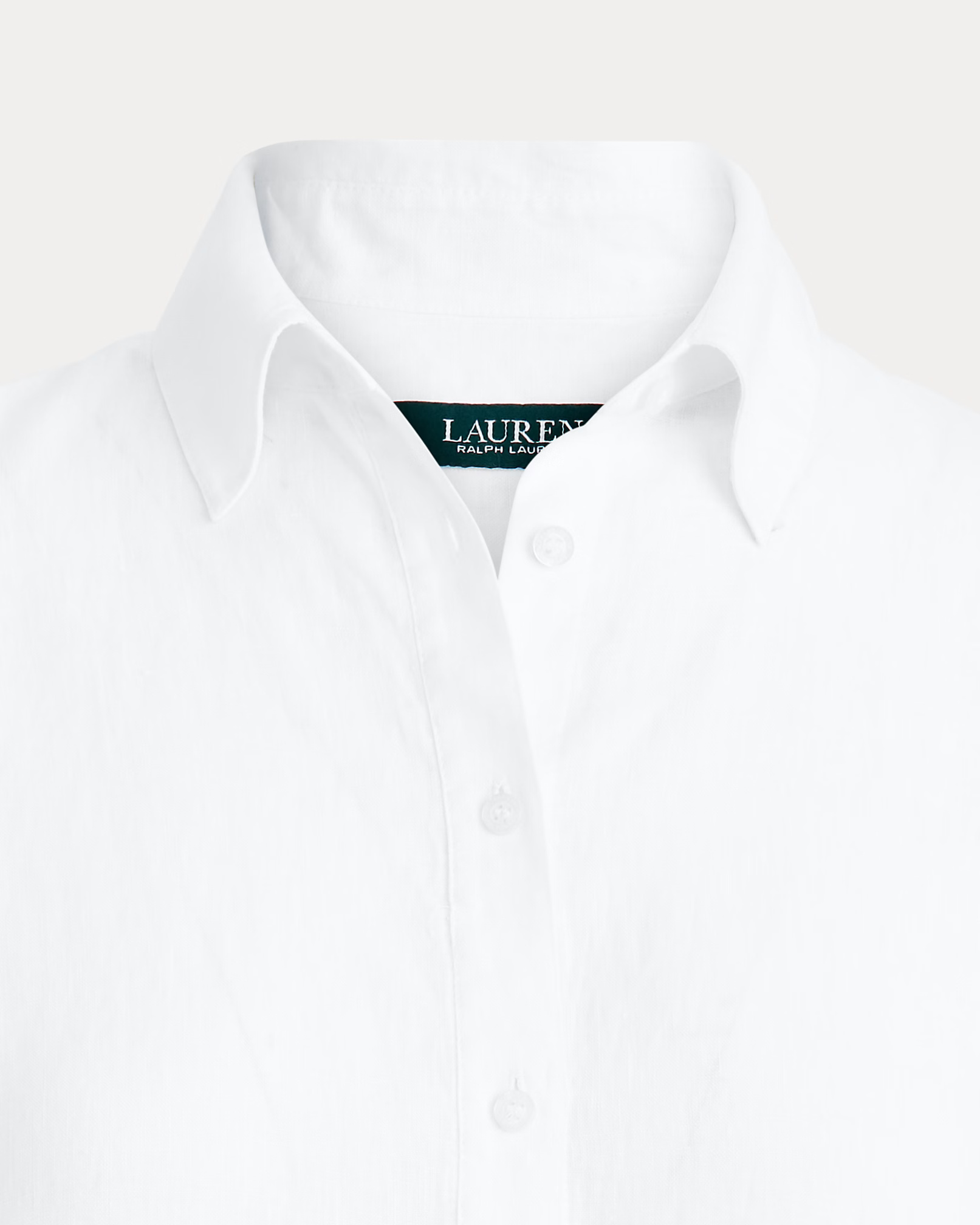 LAUREN RALPH LAUREN - Relaxed Fit Linen Short-Sleeve Shirt